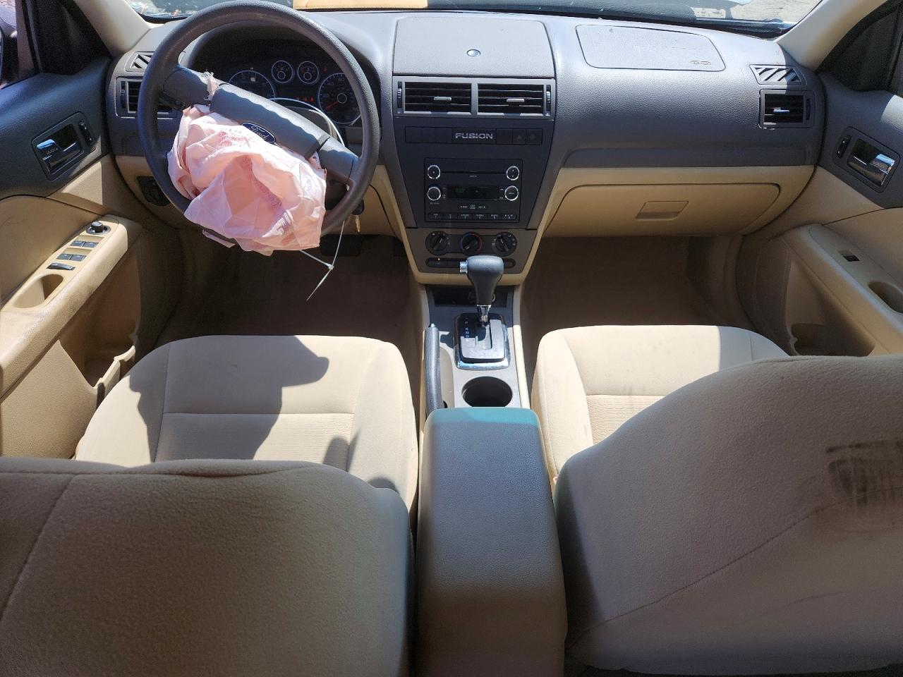 2008 Ford Fusion S Gold vin: 3FAHP06Z88R123549