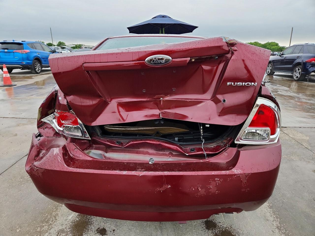 2007 Ford Fusion S Темно-бордовый vin: 3FAHP06Z97R117533