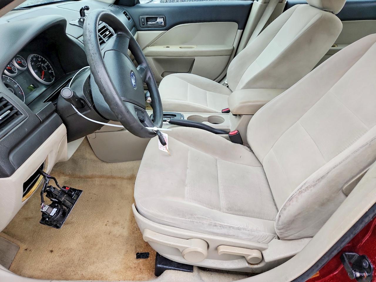 2007 Ford Fusion S Темно-бордовый vin: 3FAHP06Z97R117533