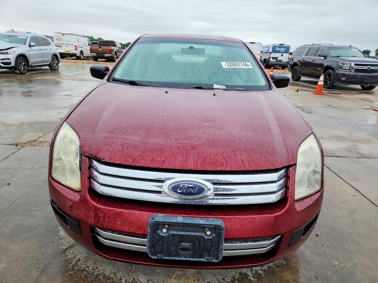 2007 Ford Fusion S Темно-бордовый vin: 3FAHP06Z97R117533