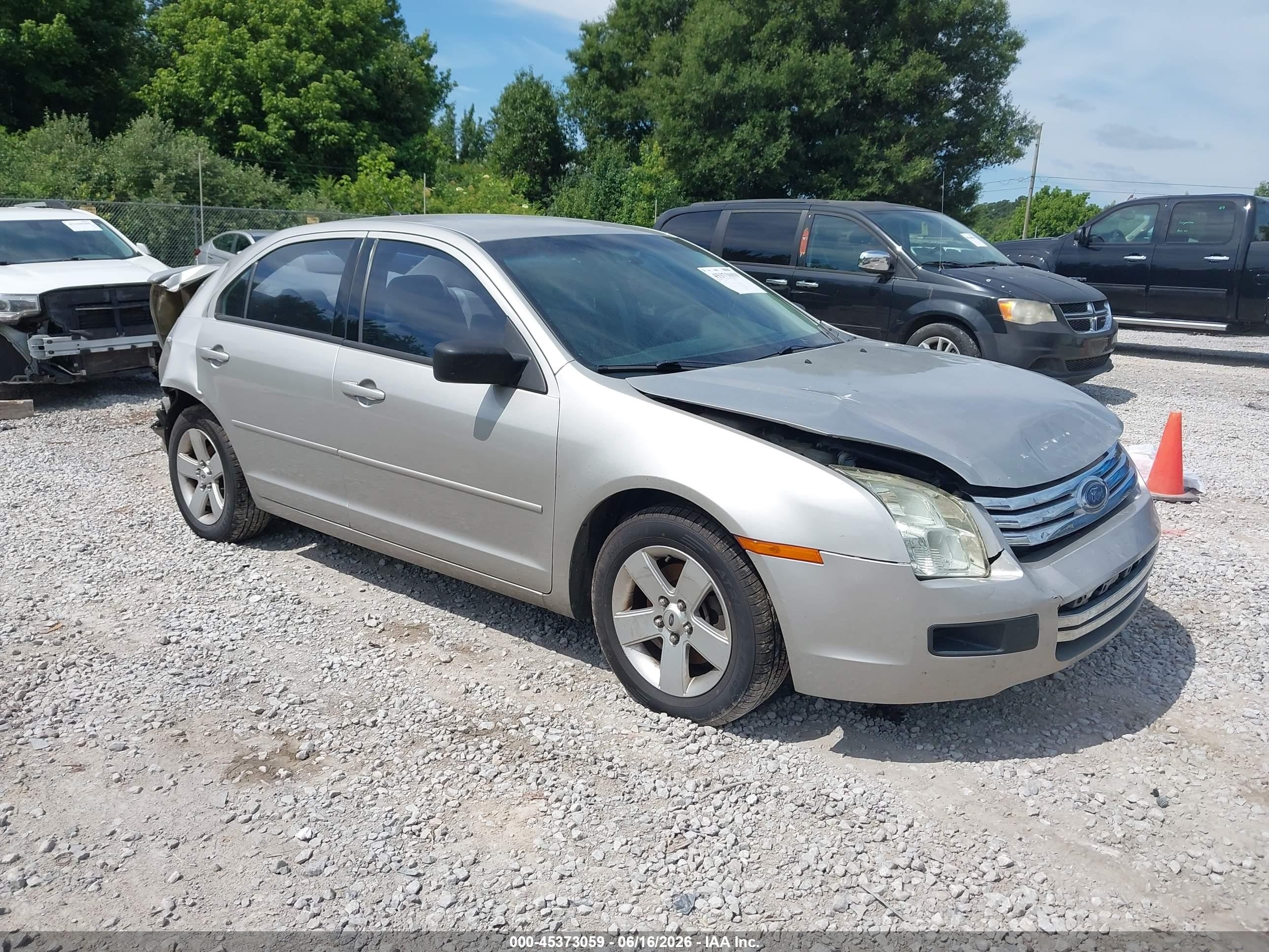 2007 Ford Fusion S Silver vin: 3FAHP06Z97R167123
