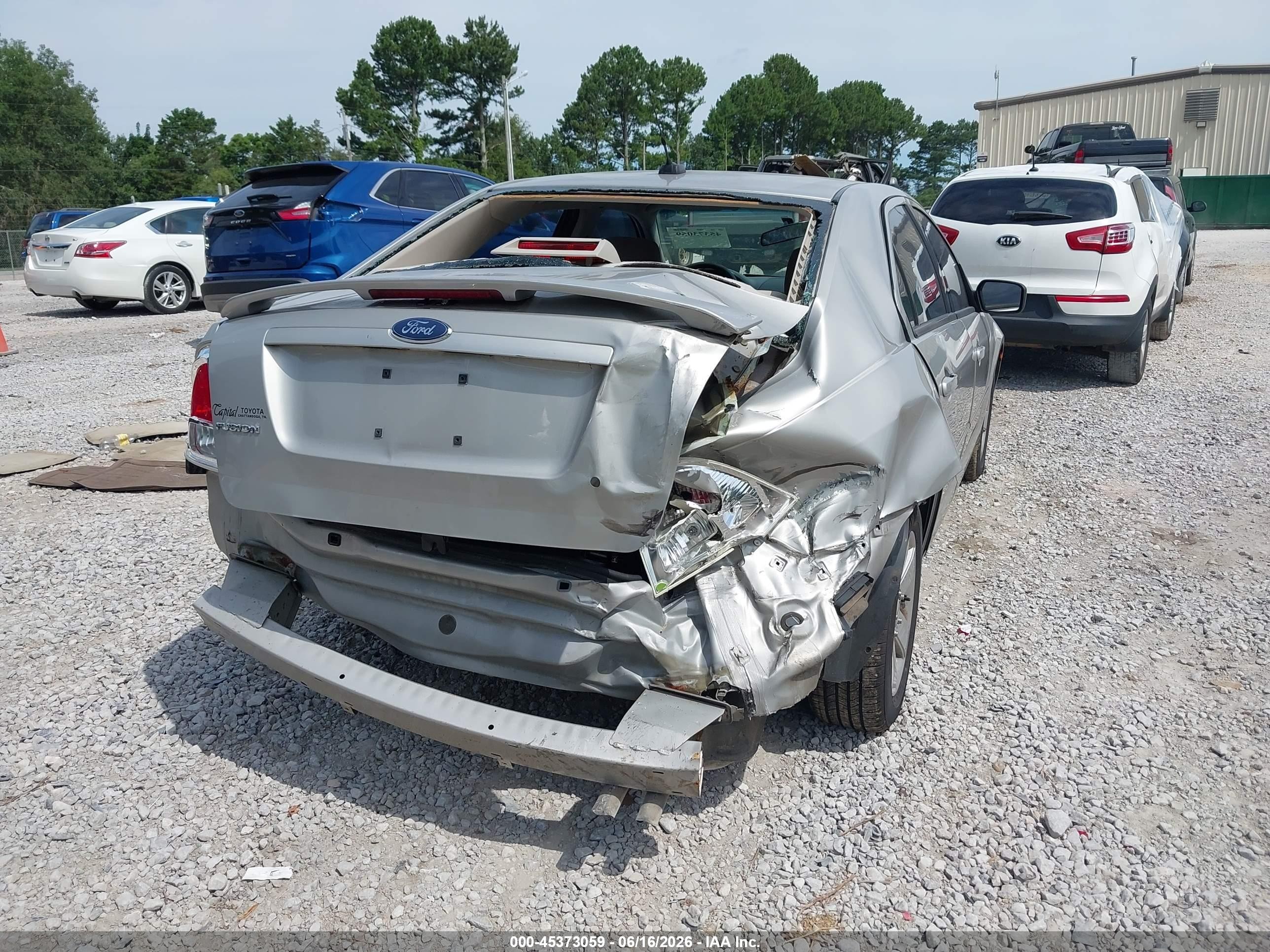 2007 Ford Fusion S Silver vin: 3FAHP06Z97R167123