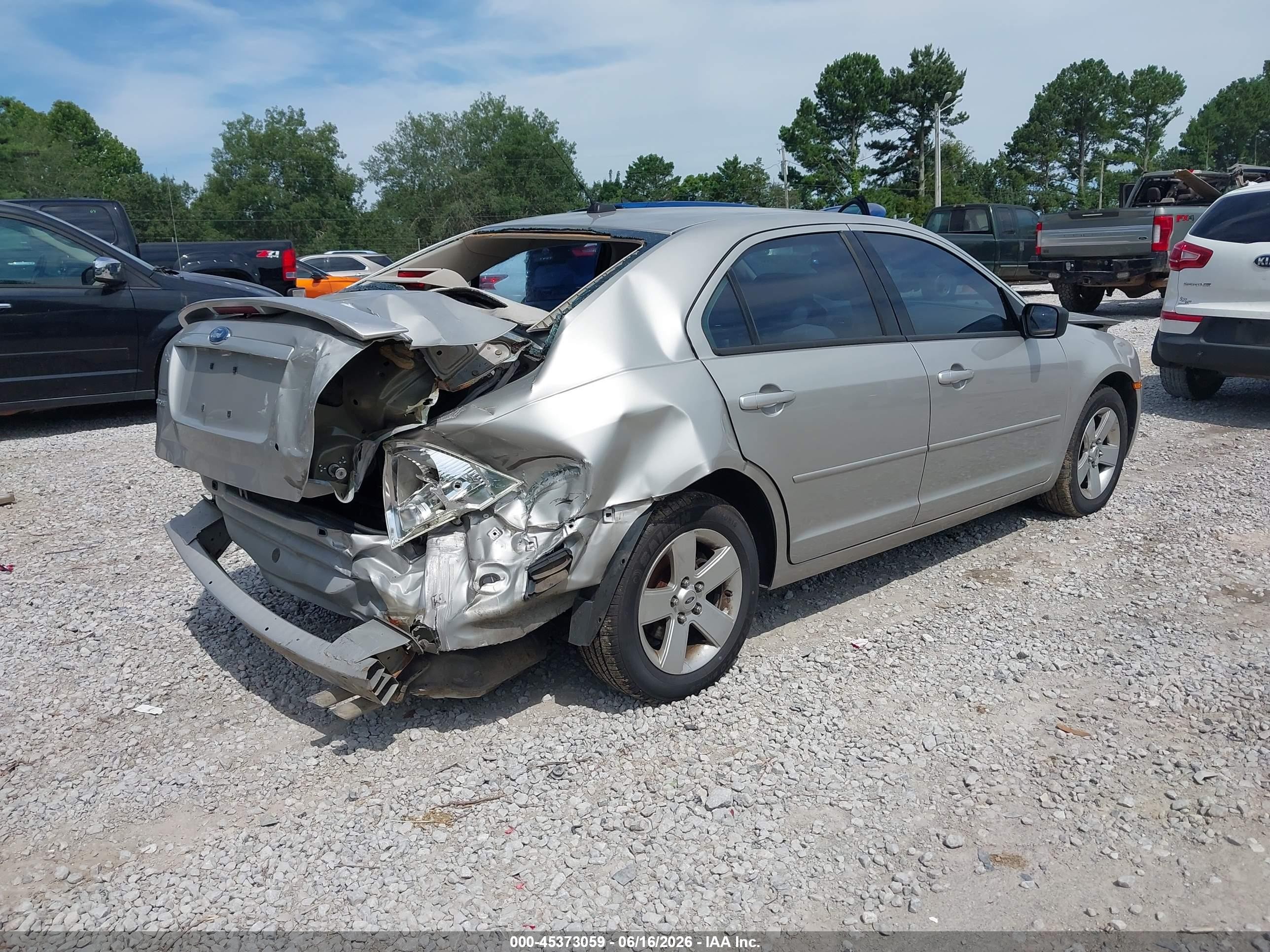 2007 Ford Fusion S Silver vin: 3FAHP06Z97R167123