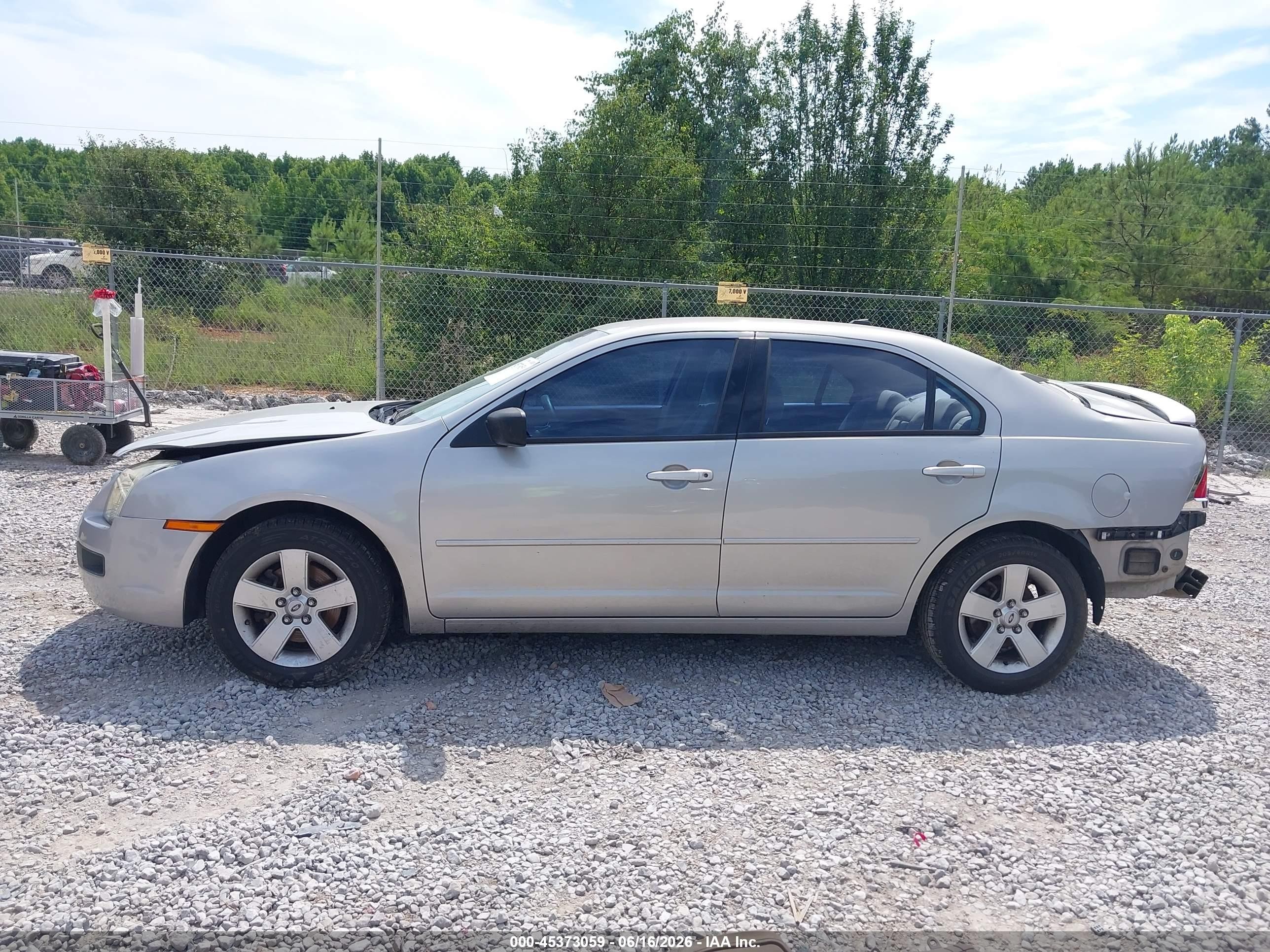 2007 Ford Fusion S Silver vin: 3FAHP06Z97R167123