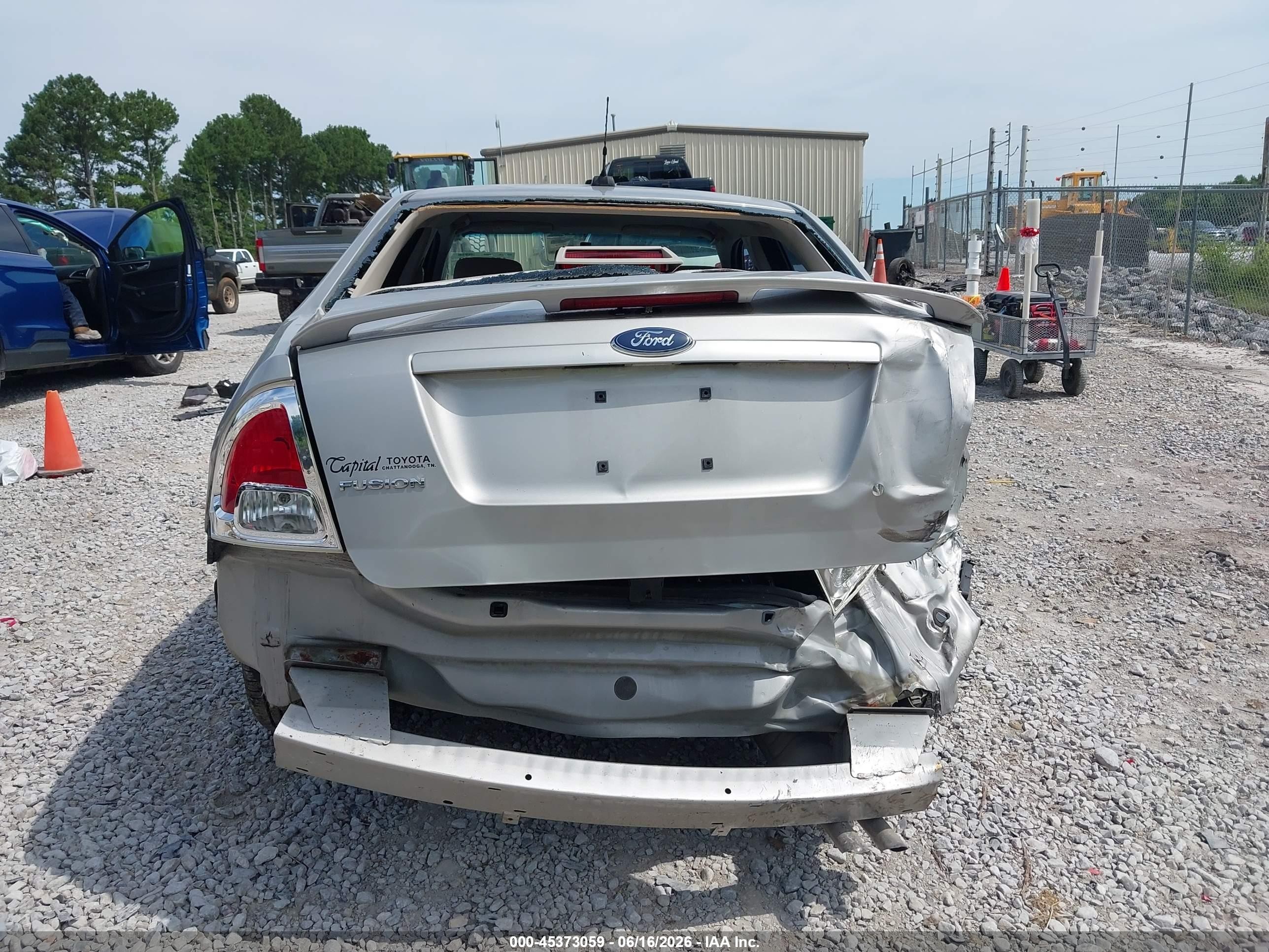 2007 Ford Fusion S Silver vin: 3FAHP06Z97R167123