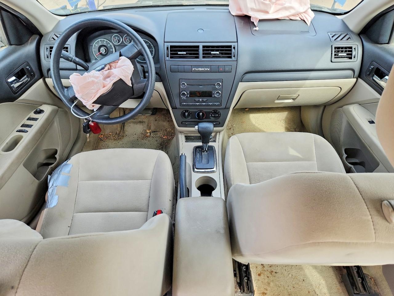 2009 Ford Fusion S Blue vin: 3FAHP06Z99R110908