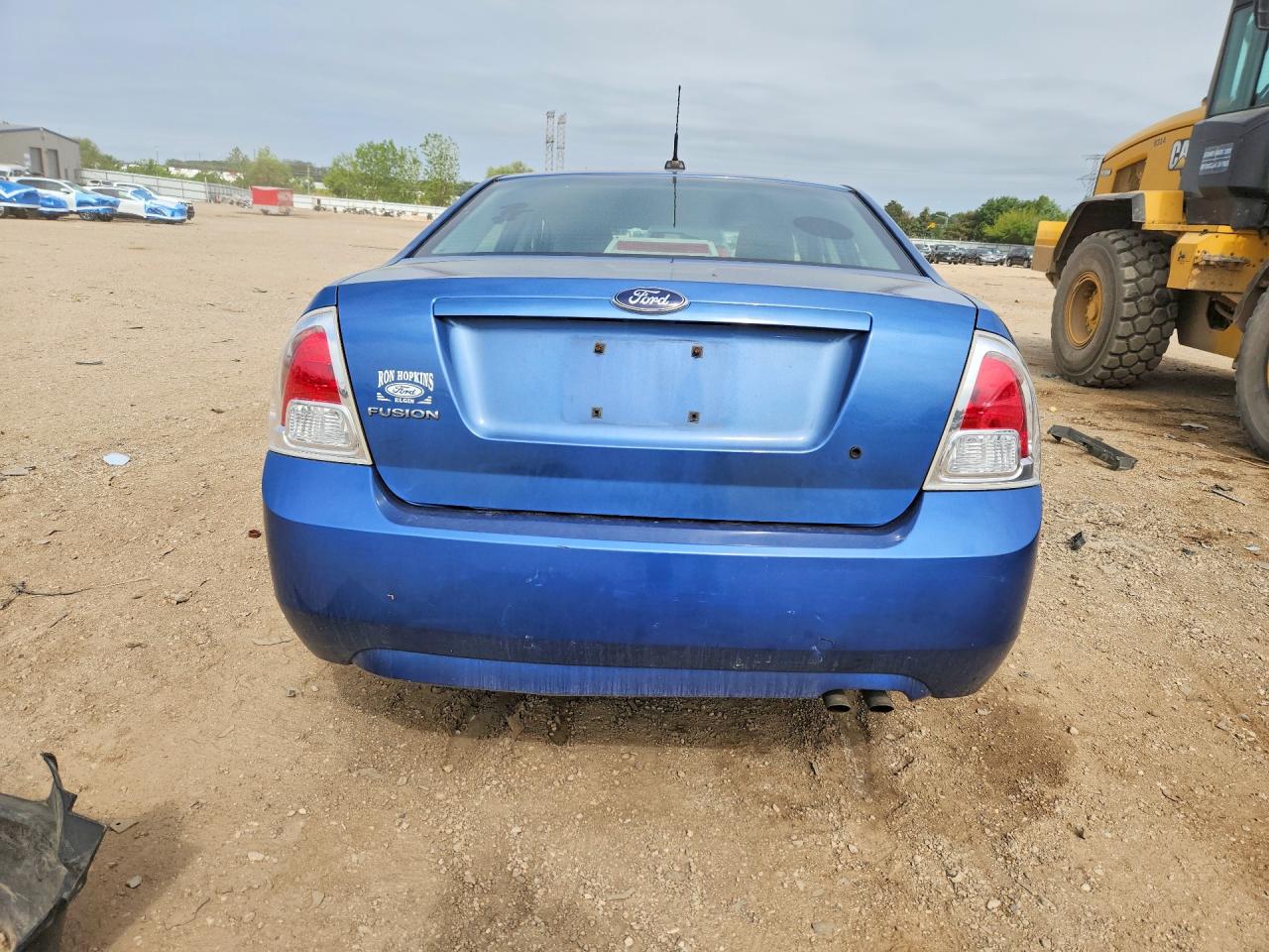 2009 Ford Fusion S Blue vin: 3FAHP06Z99R110908