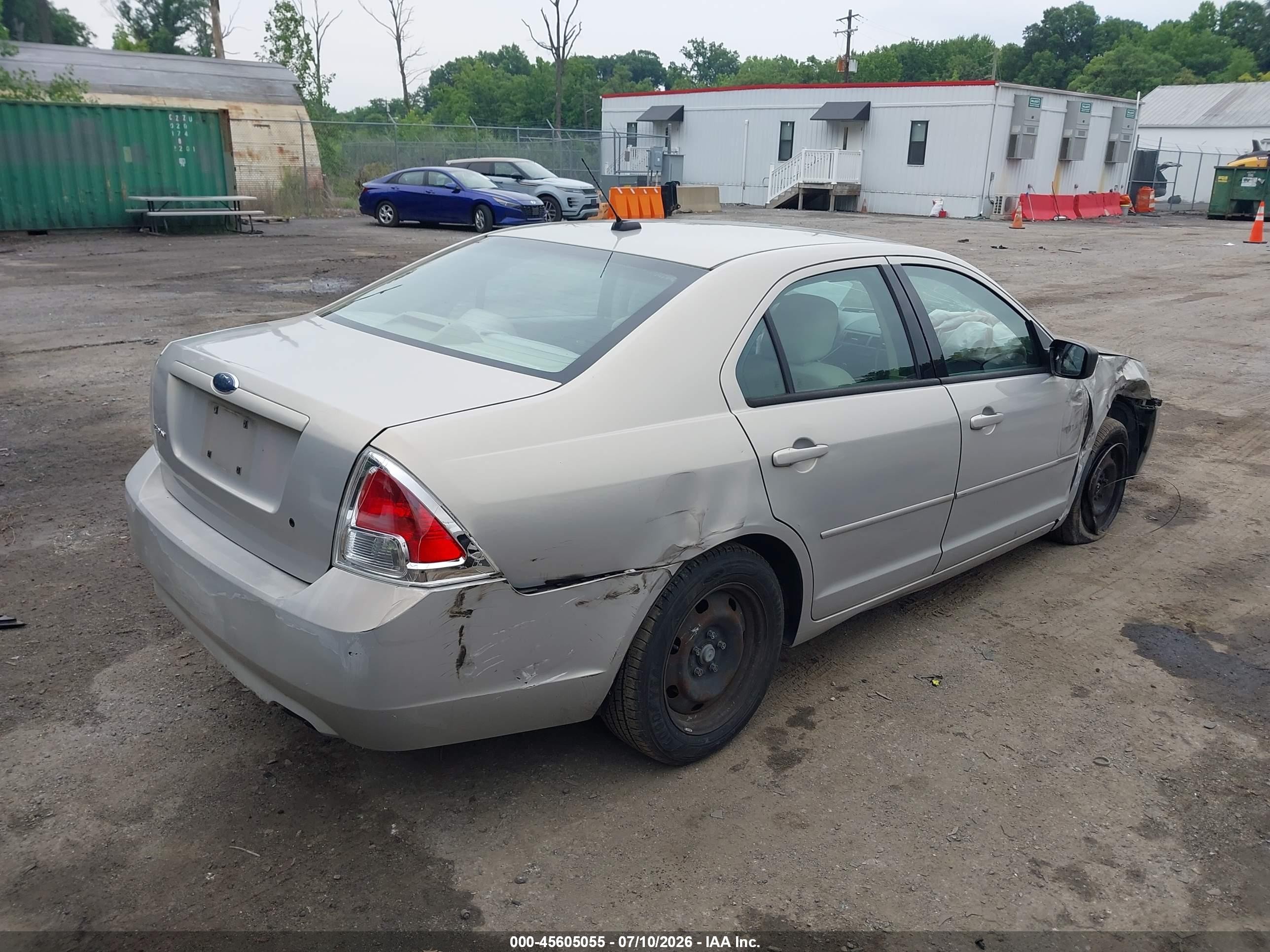 2009 Ford Fusion S Silver vin: 3FAHP06Z99R175029