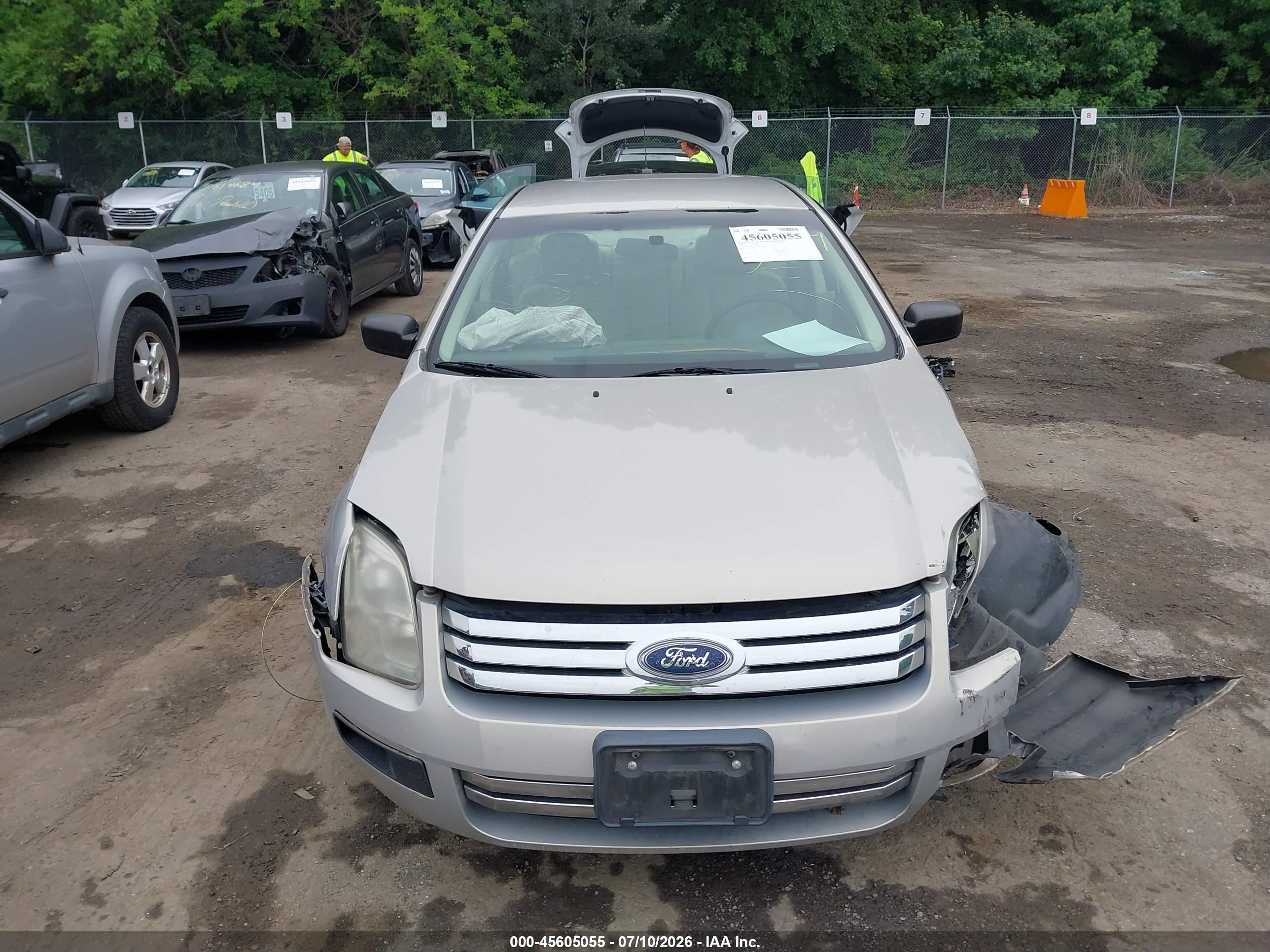 2009 Ford Fusion S Silver vin: 3FAHP06Z99R175029