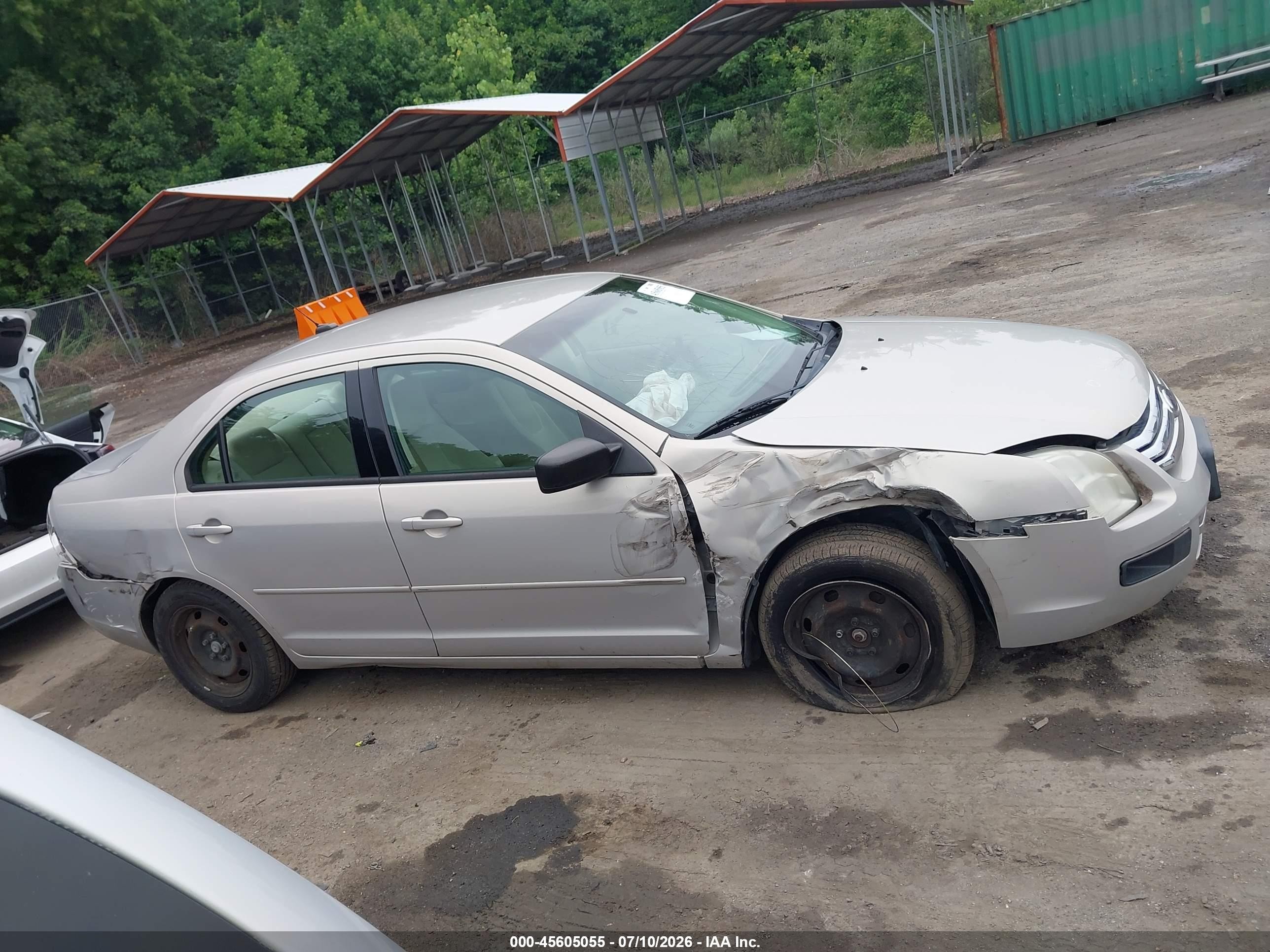 2009 Ford Fusion S Silver vin: 3FAHP06Z99R175029