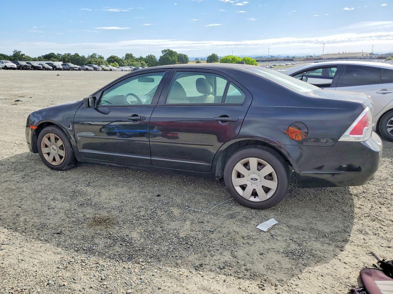 2009 Ford Fusion S Black vin: 3FAHP06Z99R213505