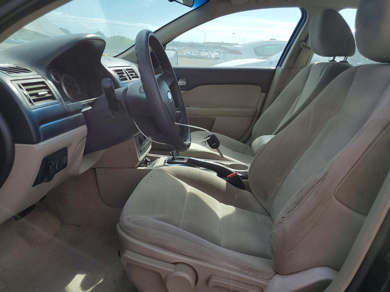 2009 Ford Fusion S Black vin: 3FAHP06Z99R213505