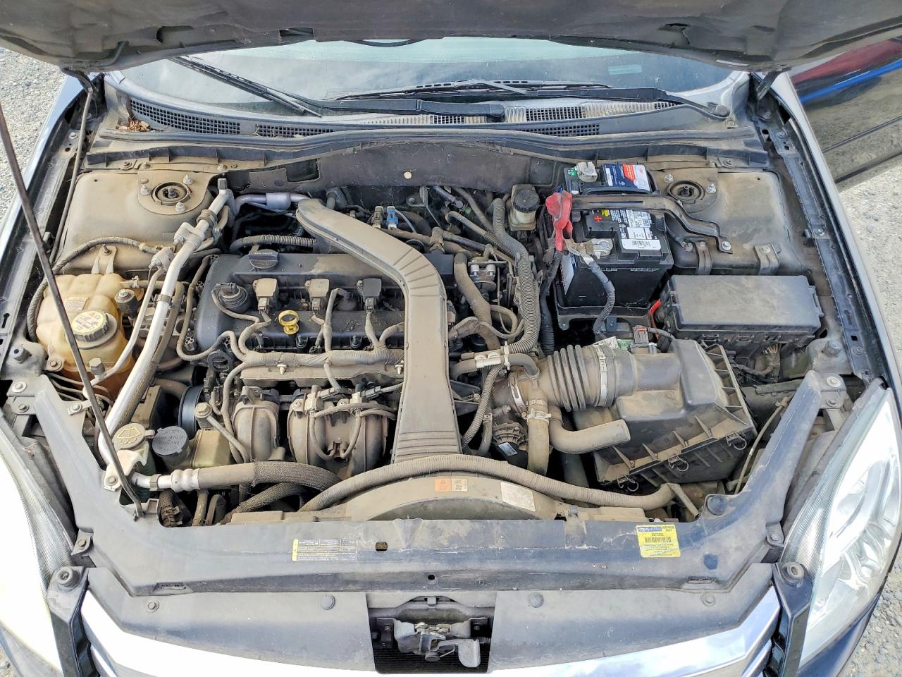 2009 Ford Fusion S Black vin: 3FAHP06Z99R213505