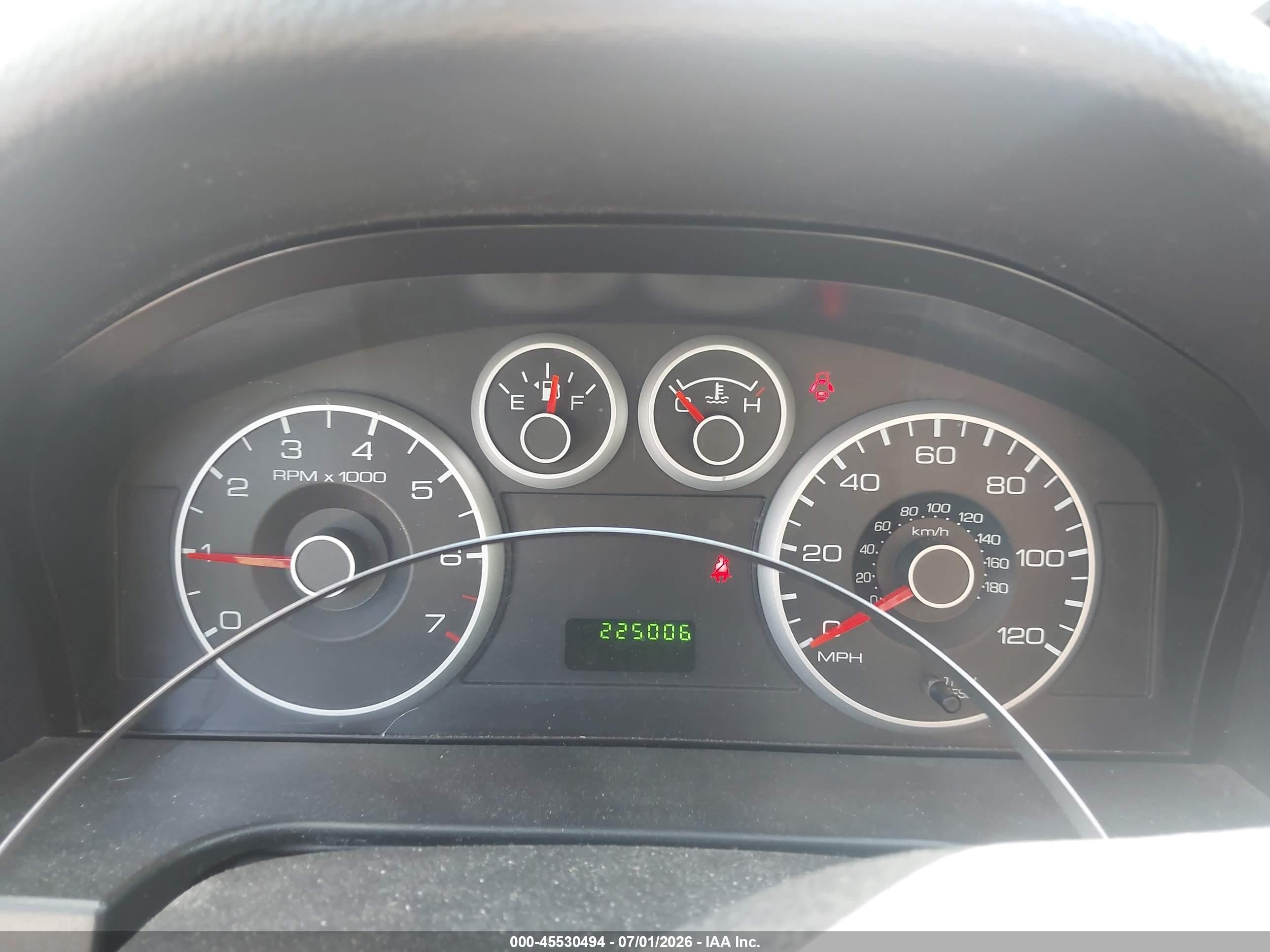 2007 Ford Fusion S Red vin: 3FAHP06ZX7R260197