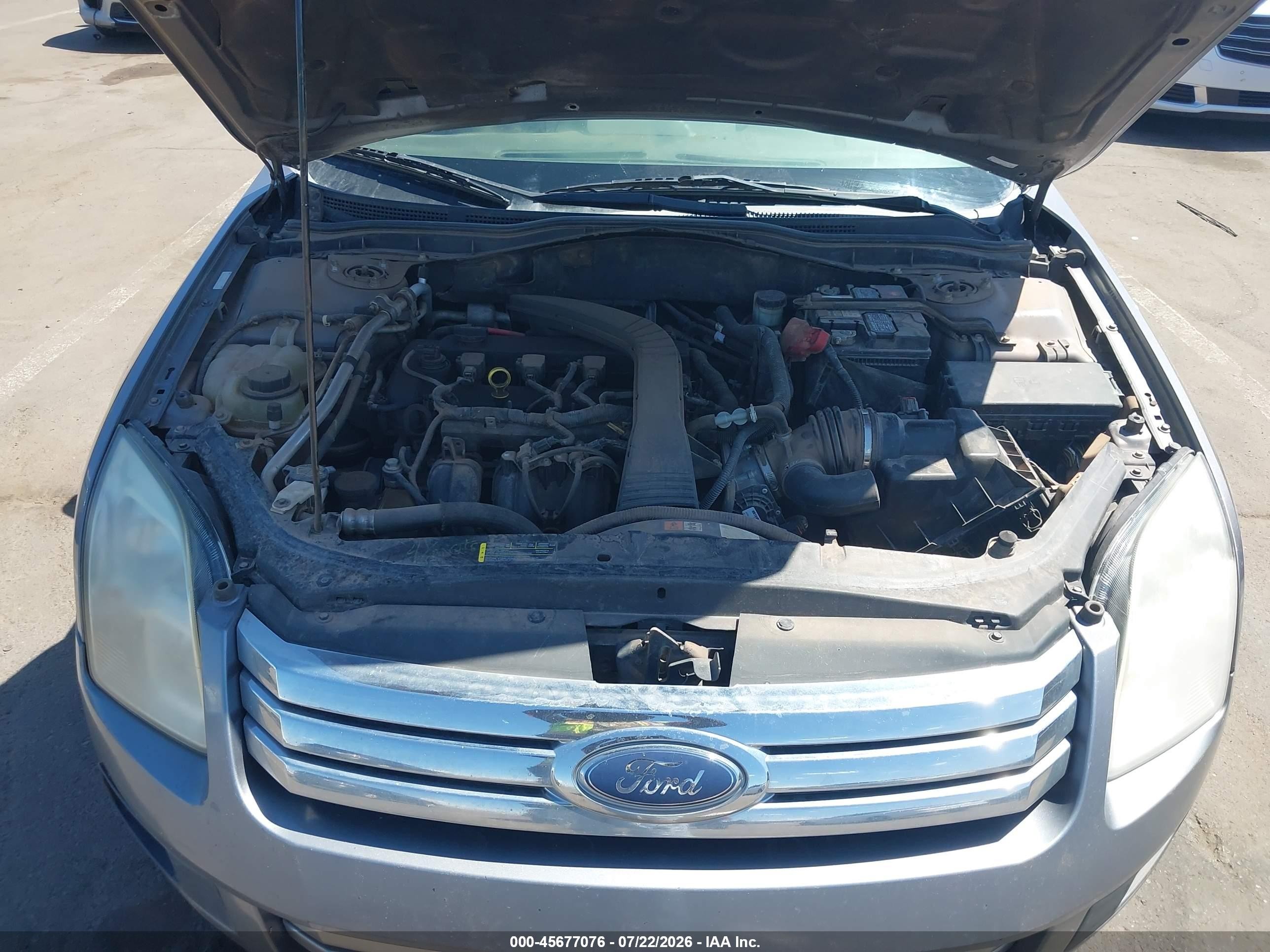 2007 Ford Fusion S Gray vin: 3FAHP06ZX7R268199