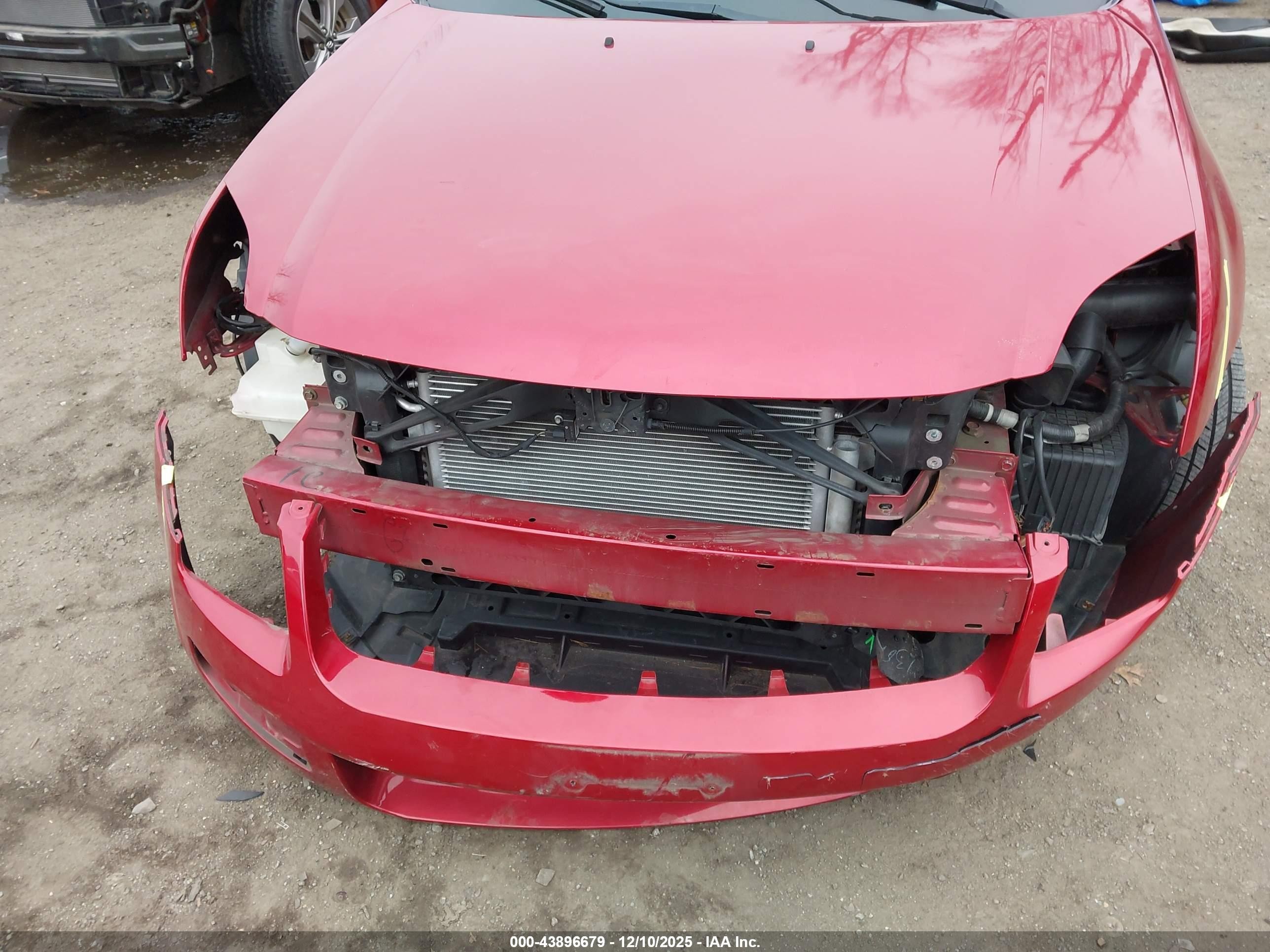 2009 Ford Fusion S Красный vin: 3FAHP06ZX9R151659
