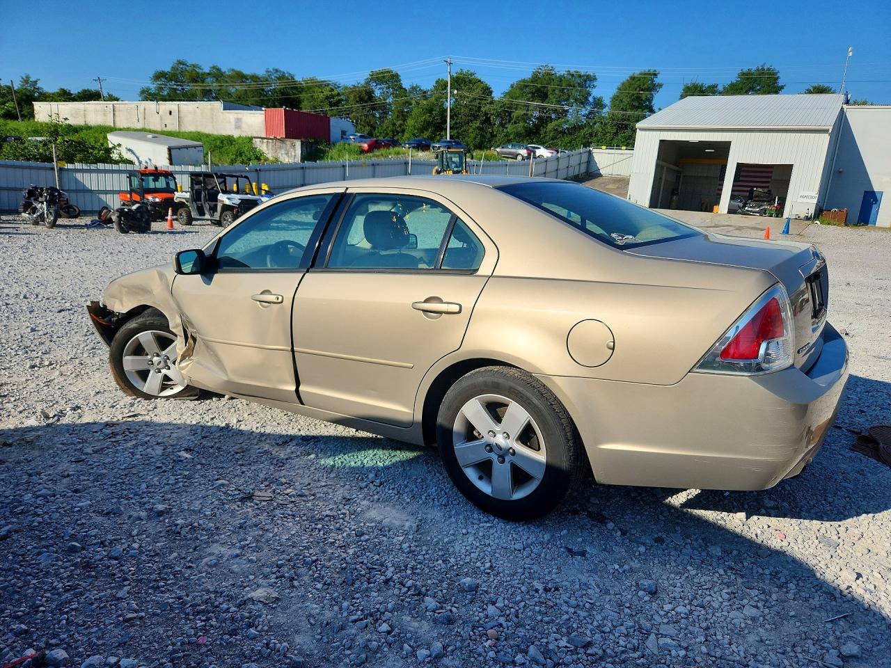 2007 Ford Fusion Se Gold vin: 3FAHP07107R115906