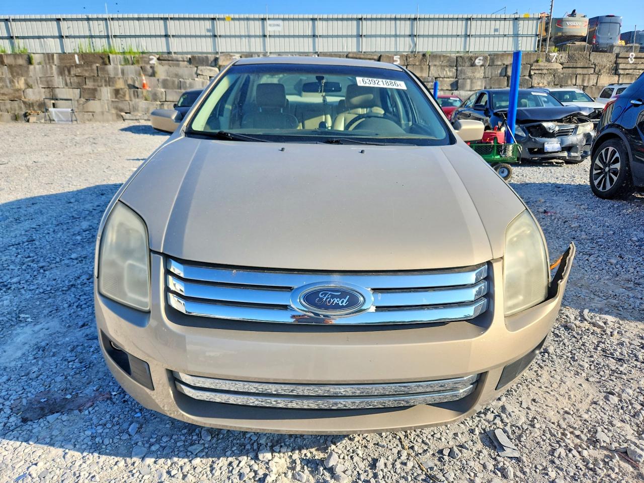 2007 Ford Fusion Se Gold vin: 3FAHP07107R115906