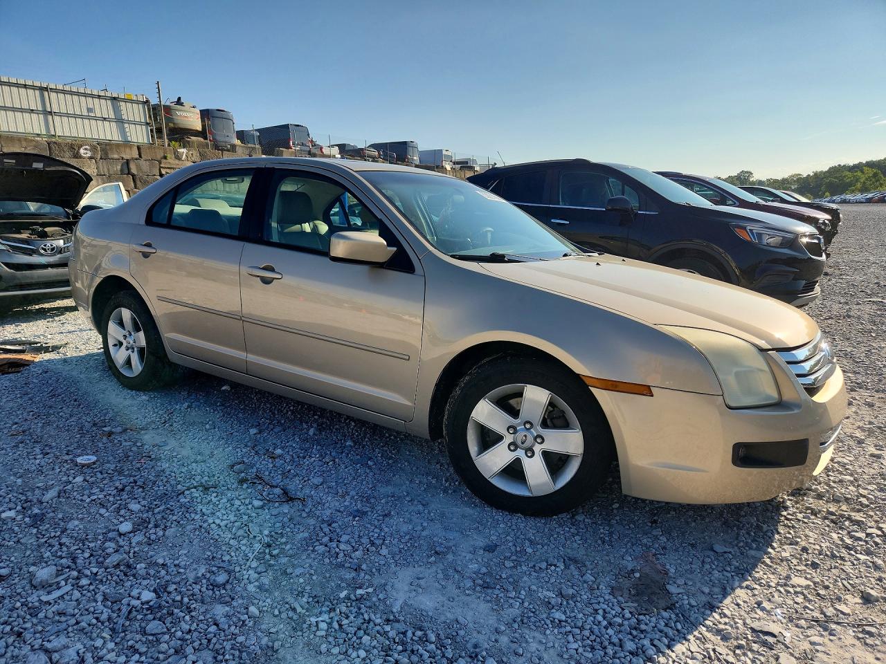 2007 Ford Fusion Se Gold vin: 3FAHP07107R115906