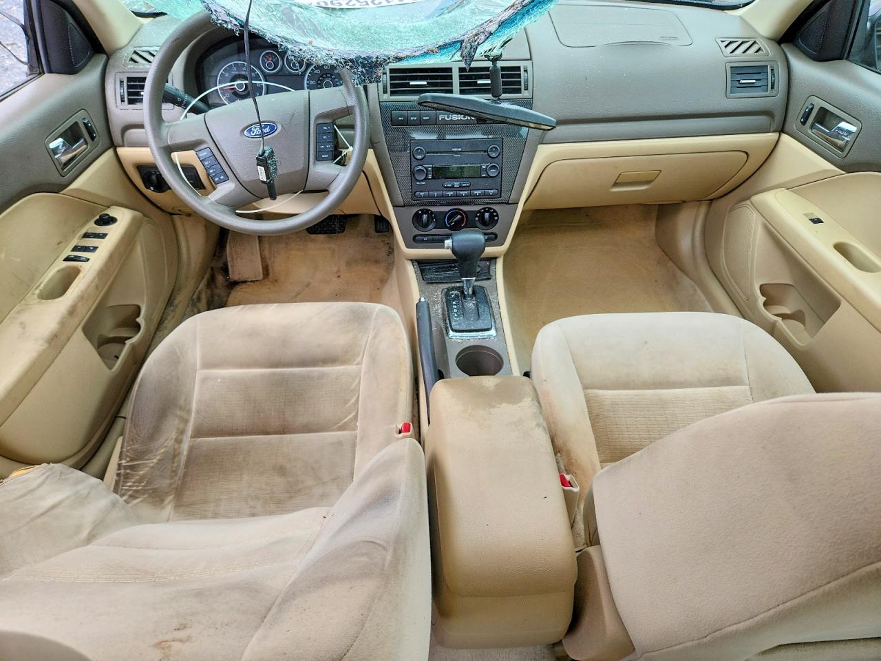 2007 Ford Fusion Se Red vin: 3FAHP07107R146606