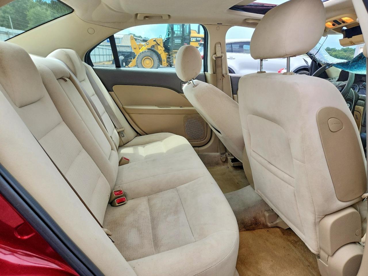 2007 Ford Fusion Se Red vin: 3FAHP07107R146606