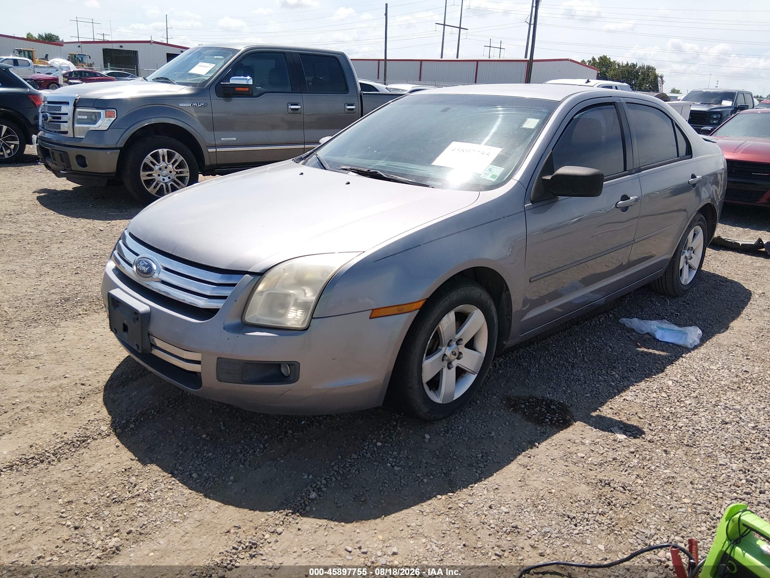 2007 Ford Fusion Se Silver vin: 3FAHP07107R157573