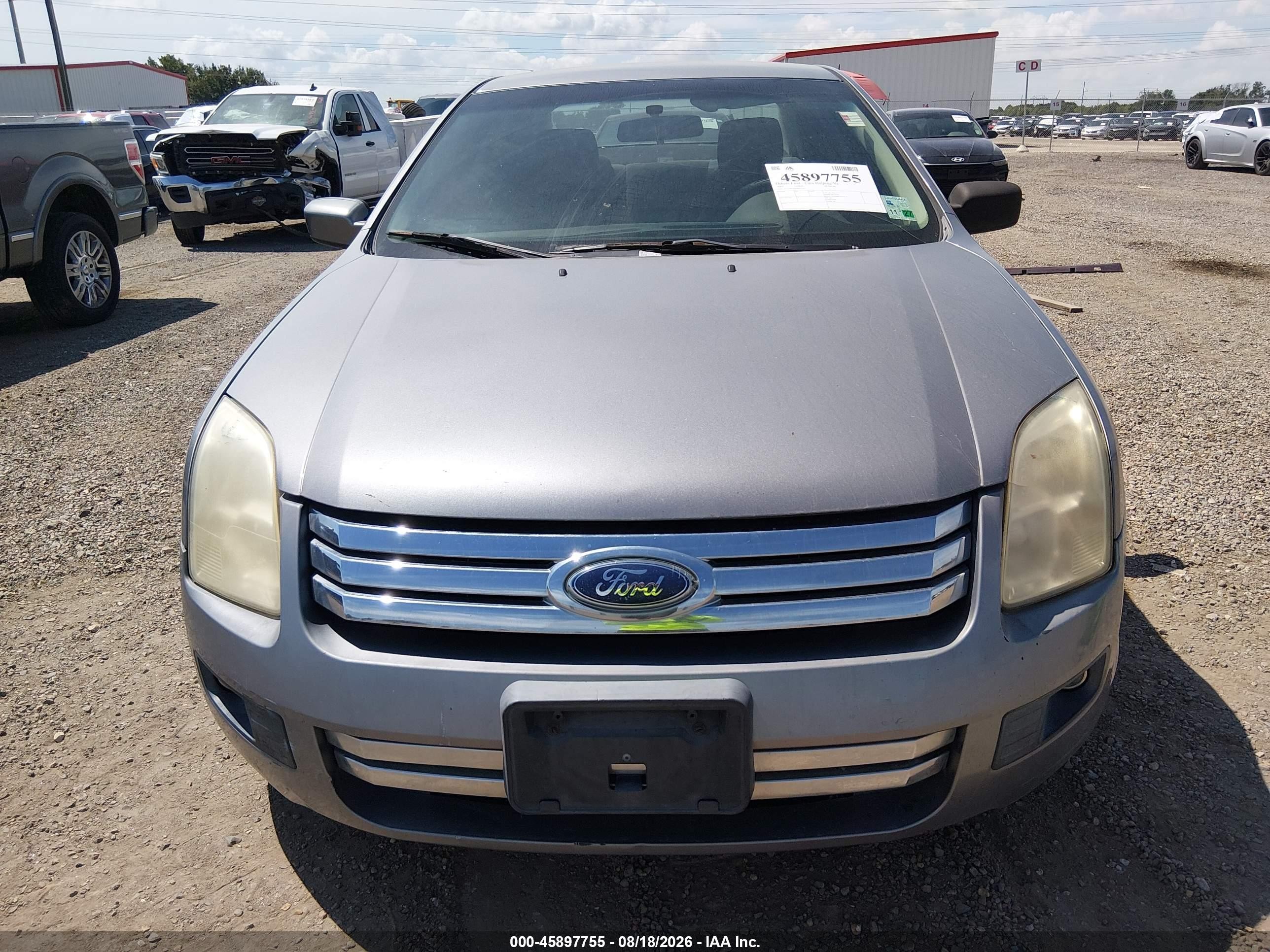 2007 Ford Fusion Se Silver vin: 3FAHP07107R157573