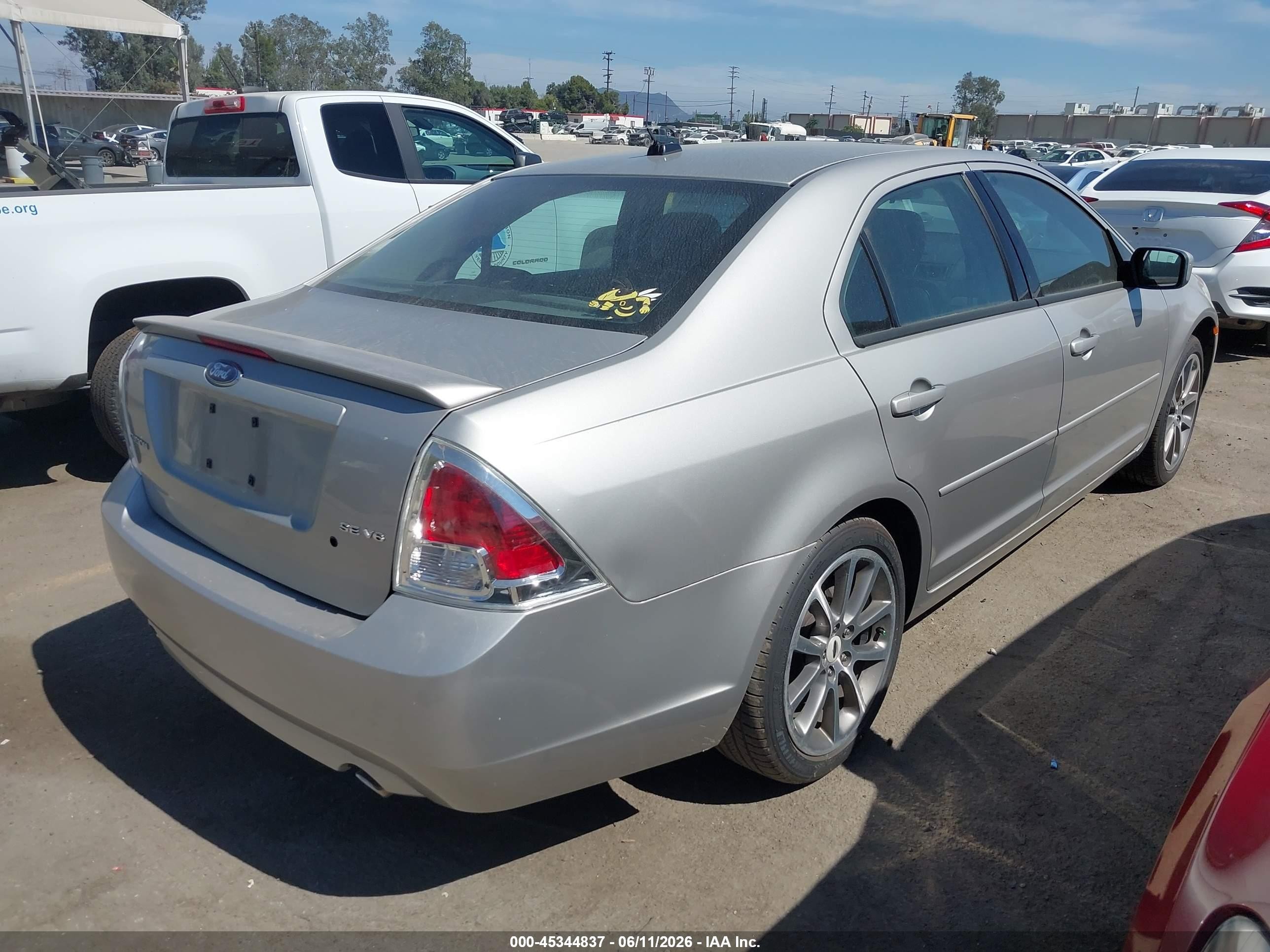 2008 Ford Fusion Se Gray vin: 3FAHP07108R113848