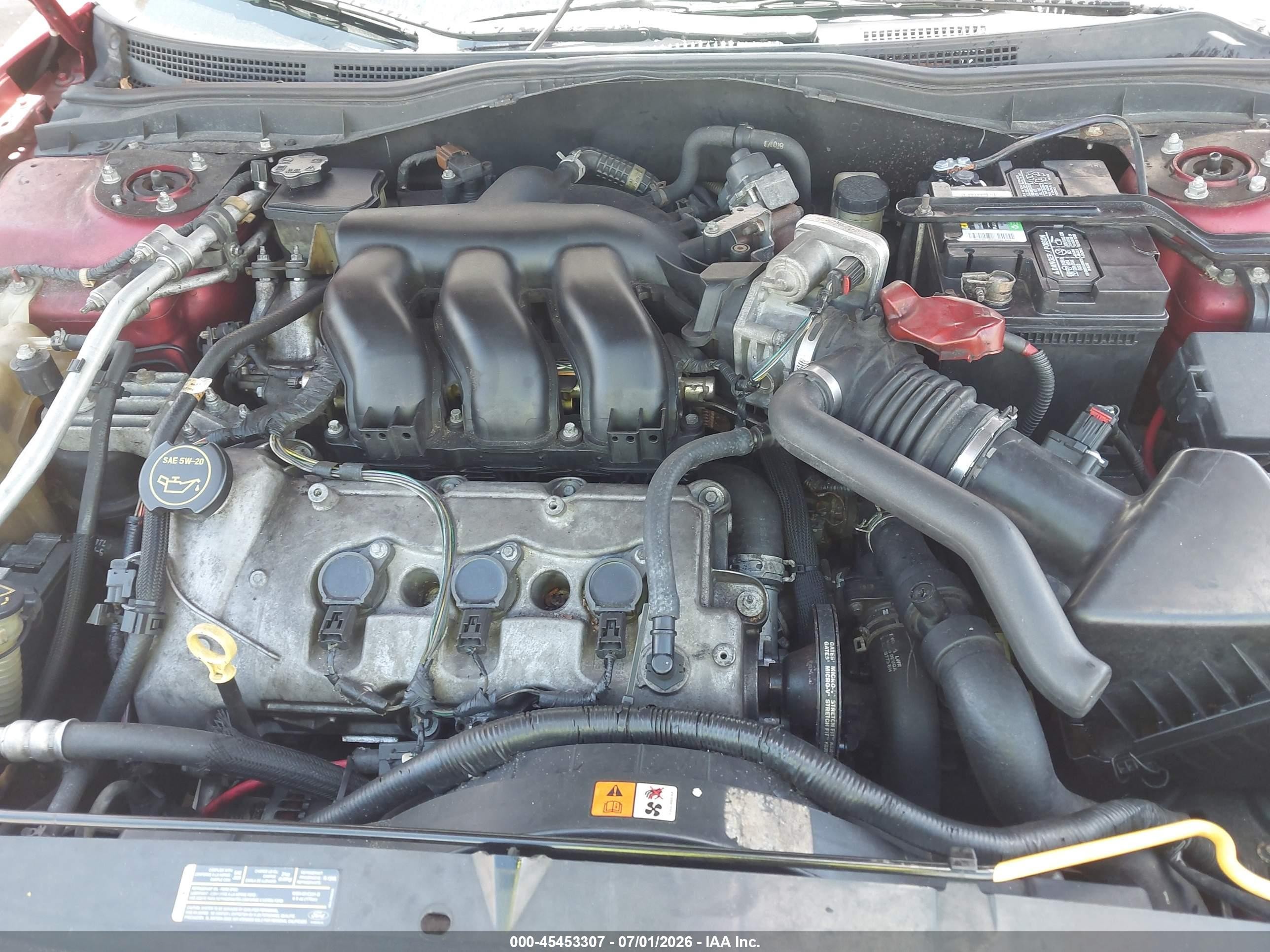 2009 Ford Fusion Se Red vin: 3FAHP07109R132255