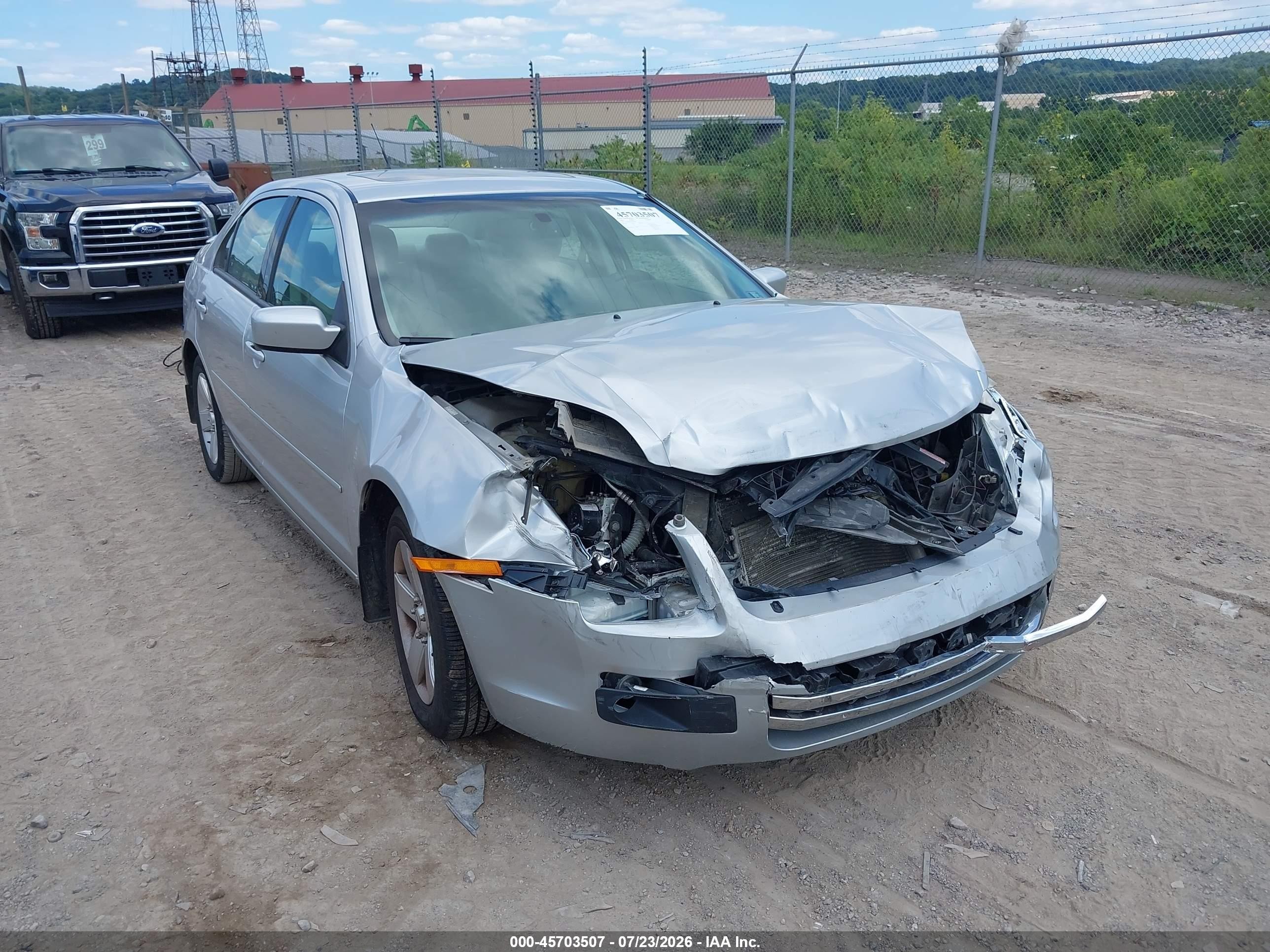 2009 Ford Fusion Se Silver vin: 3FAHP07109R166017