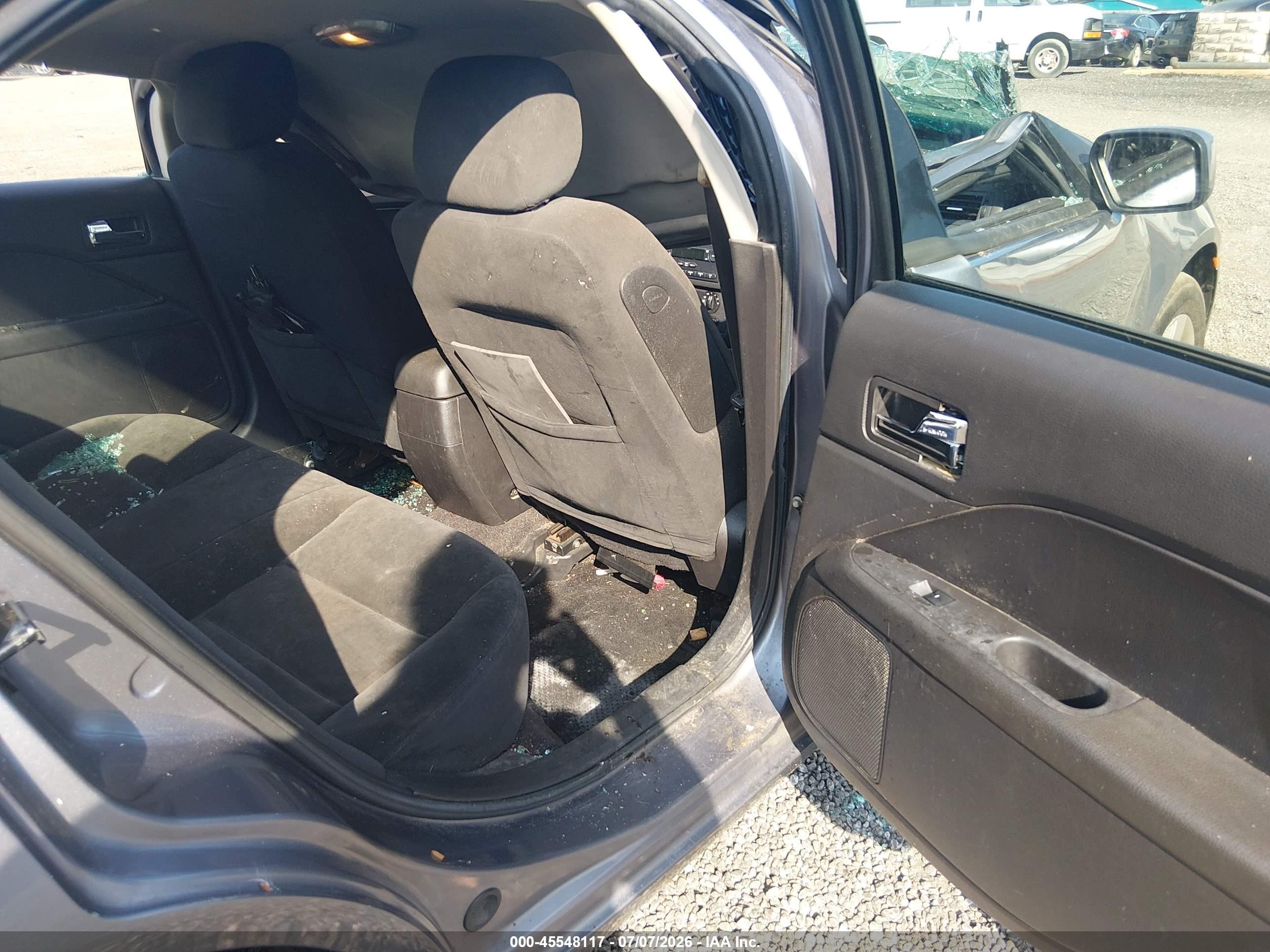 2007 Ford Fusion Se Gray vin: 3FAHP07117R109239