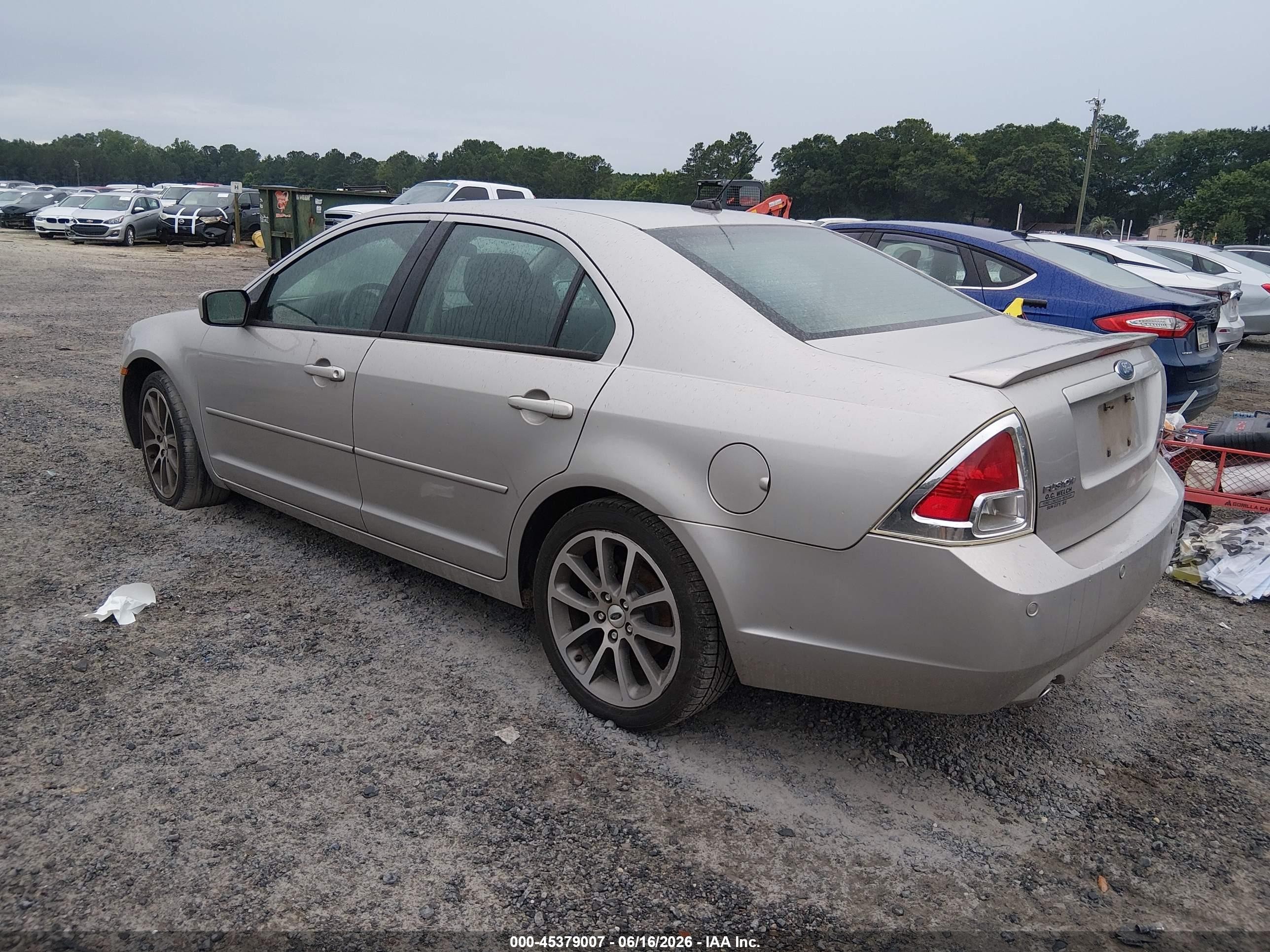 2008 Ford Fusion Se Beige vin: 3FAHP07118R112787