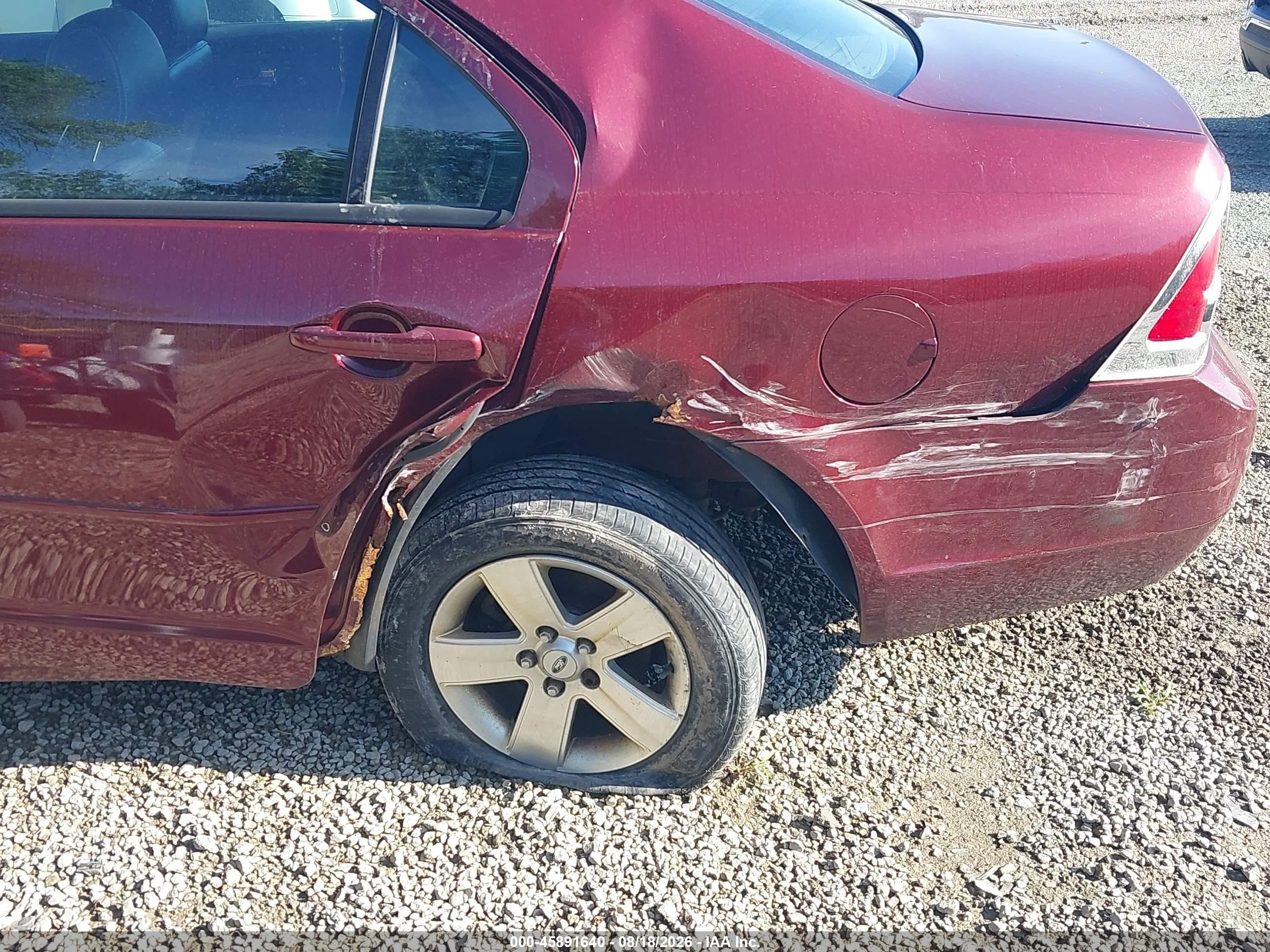 2007 Ford Fusion Se Темно-бордовый vin: 3FAHP07127R125756