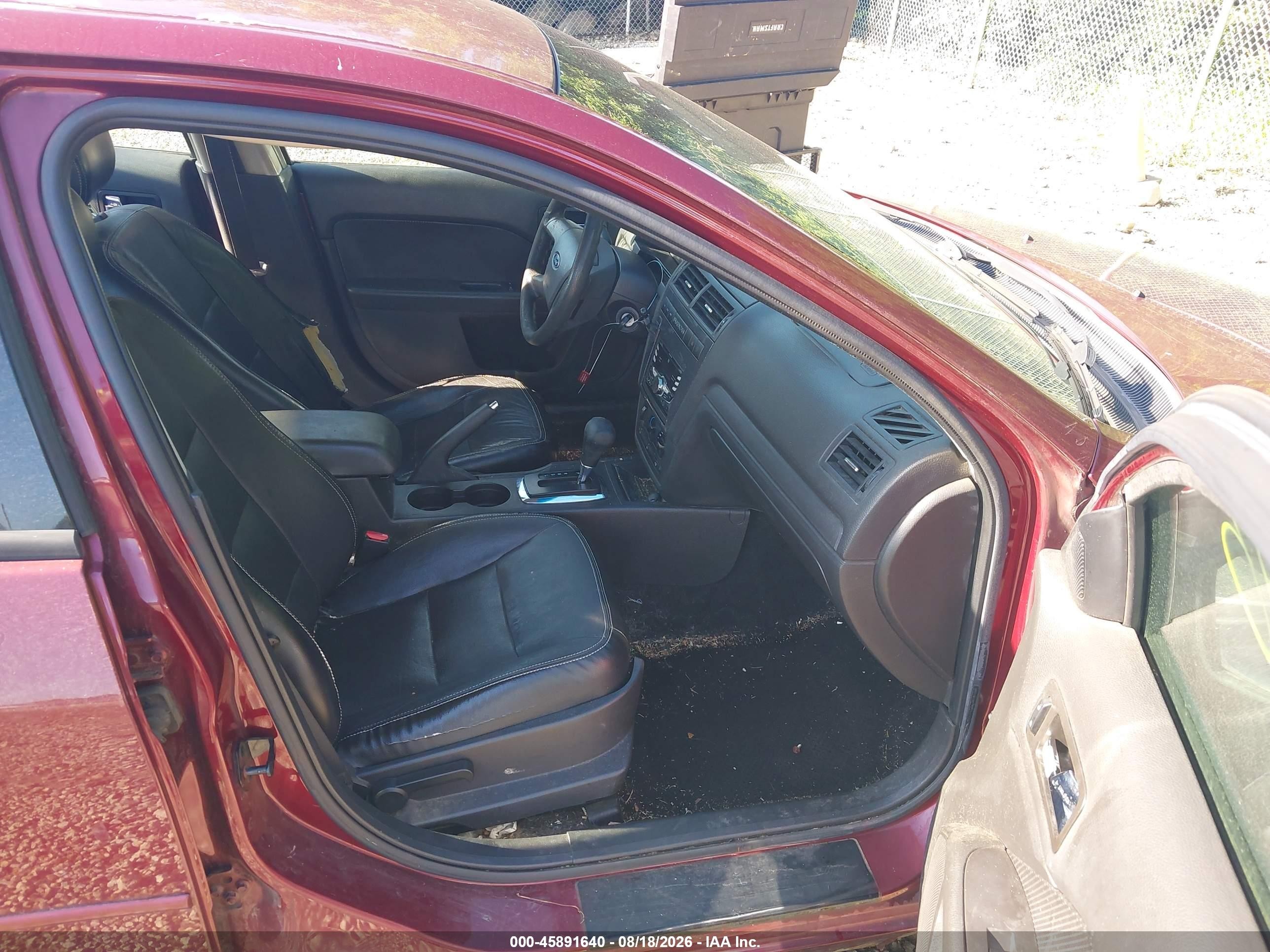 2007 Ford Fusion Se Темно-бордовый vin: 3FAHP07127R125756