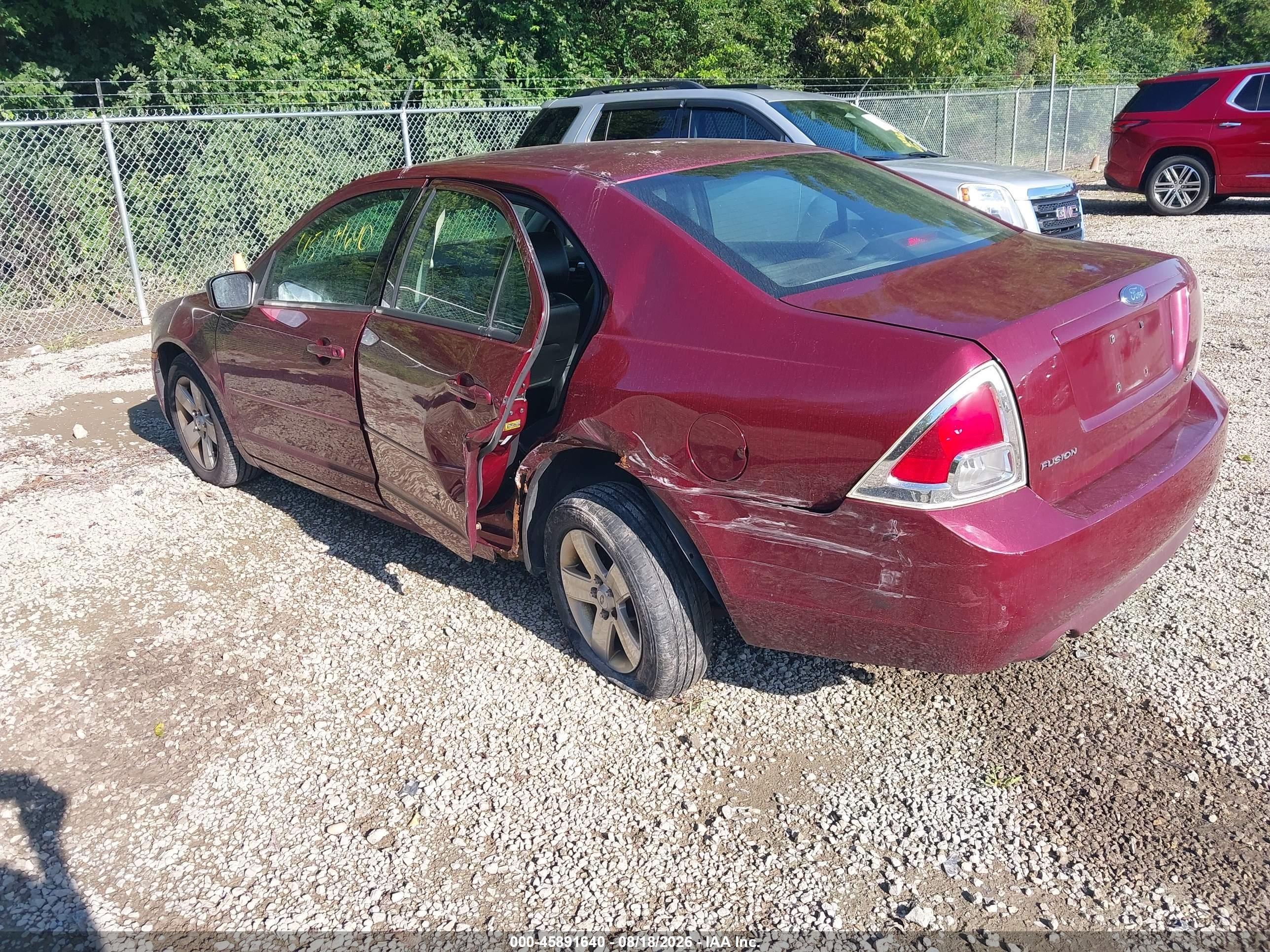 2007 Ford Fusion Se Темно-бордовый vin: 3FAHP07127R125756