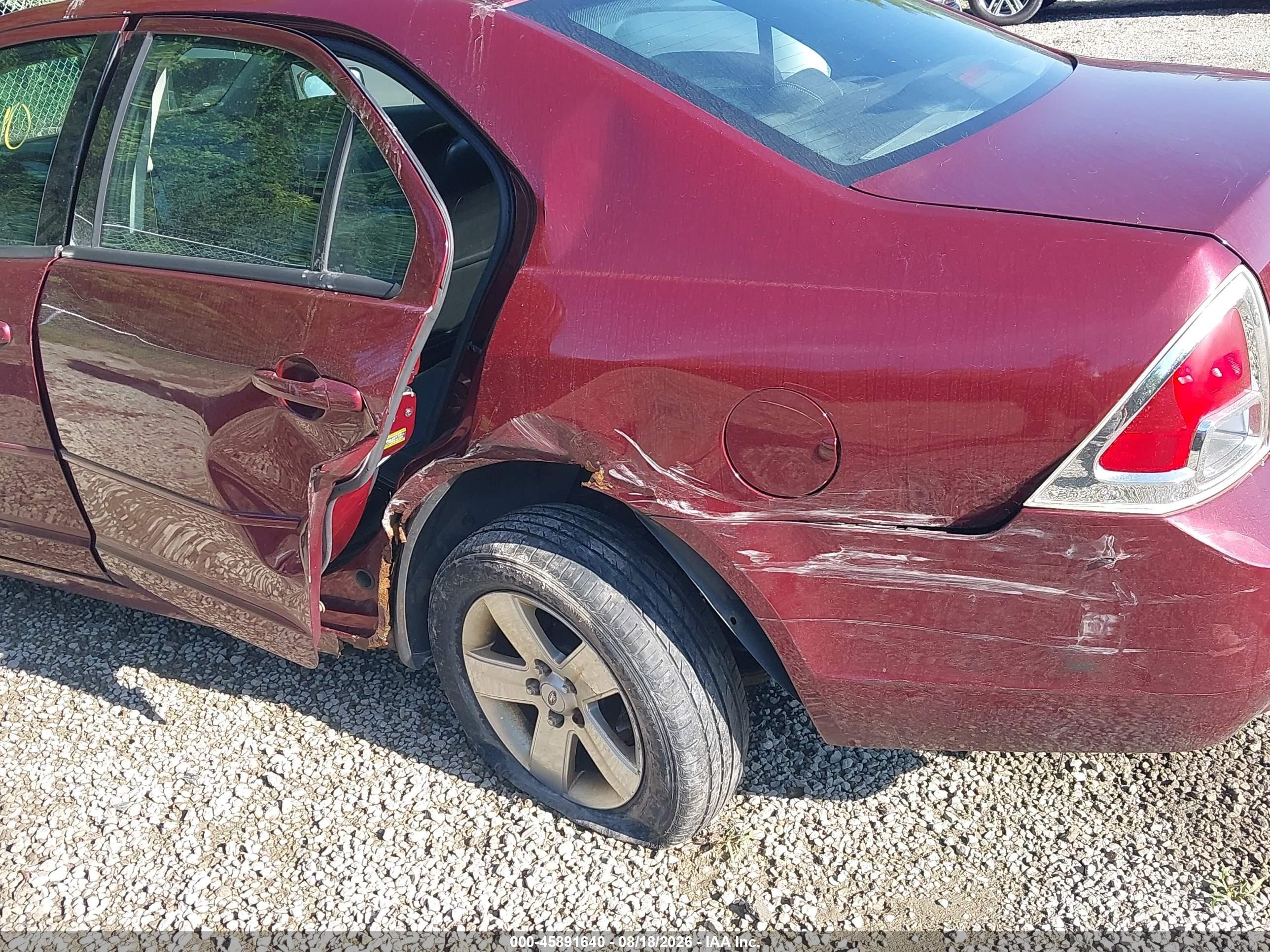 2007 Ford Fusion Se Темно-бордовый vin: 3FAHP07127R125756