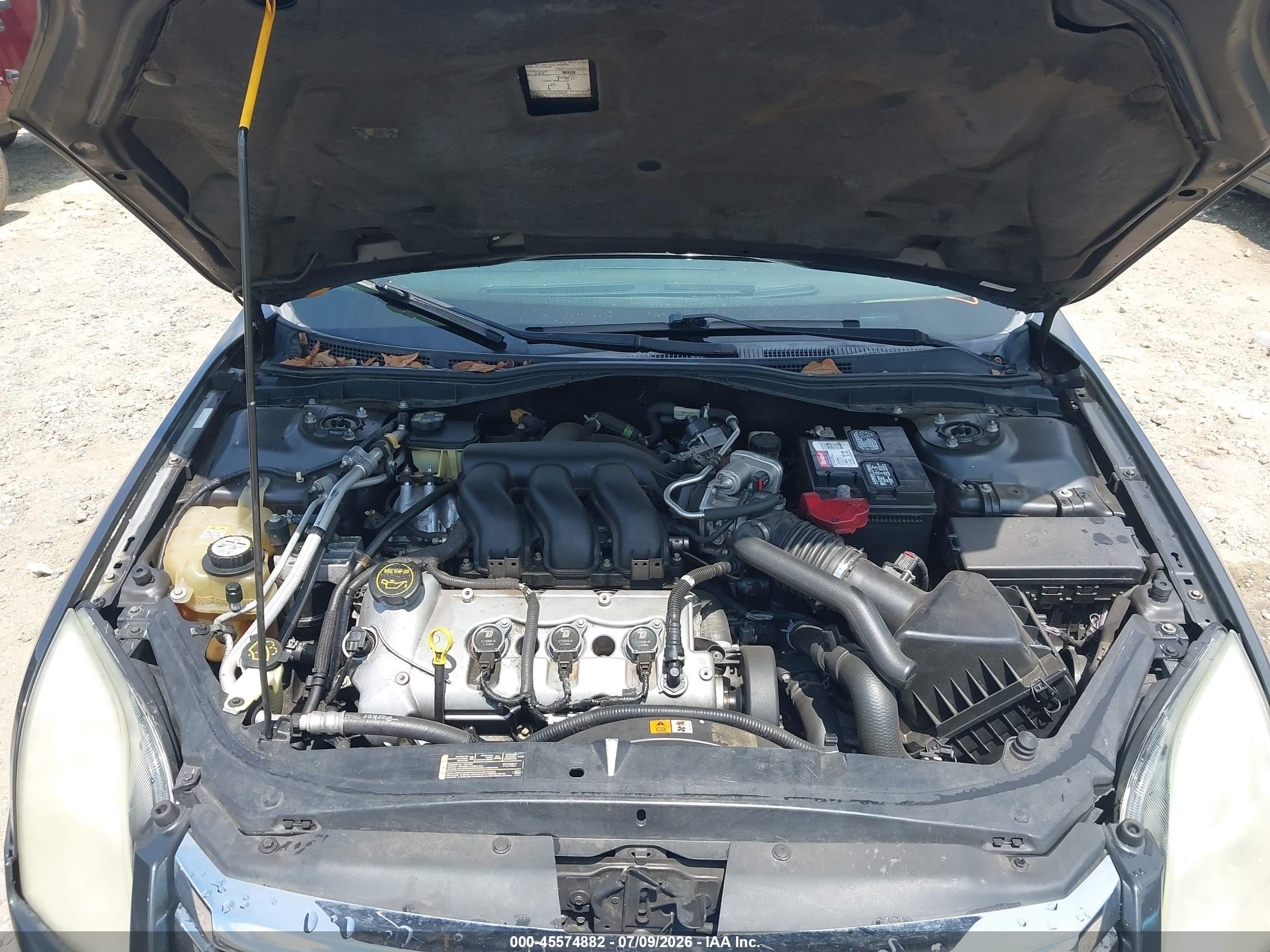 2007 Ford Fusion Se Black vin: 3FAHP07127R132898