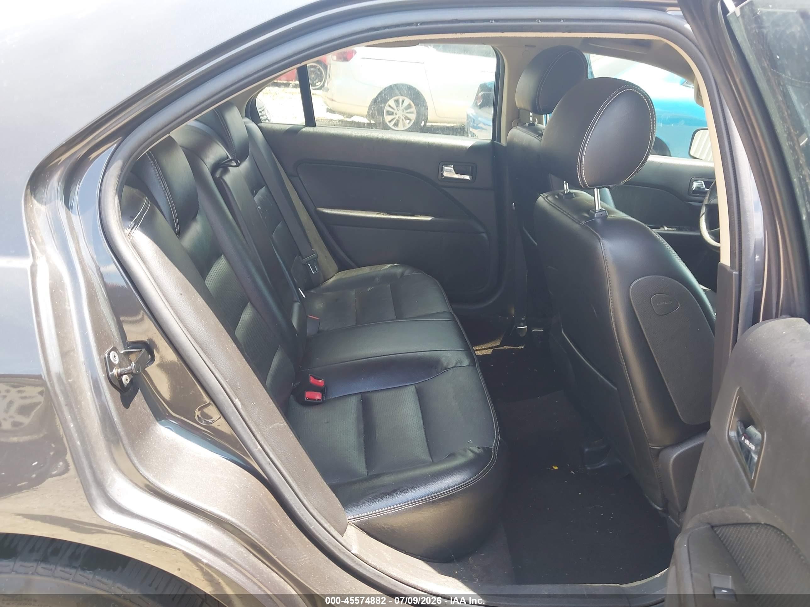 2007 Ford Fusion Se Black vin: 3FAHP07127R132898