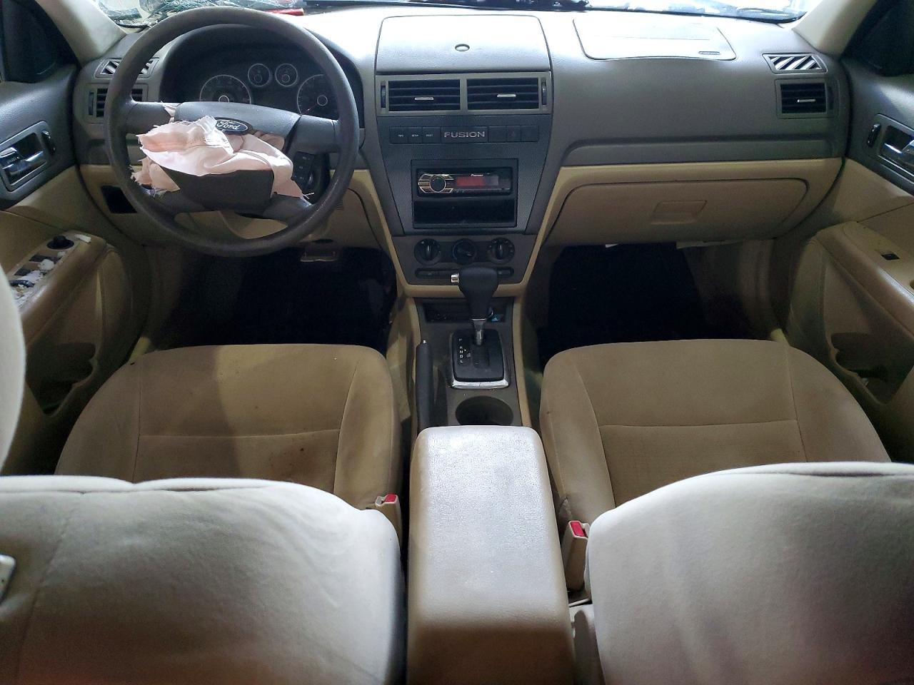 2007 Ford Fusion Se White vin: 3FAHP07127R190140