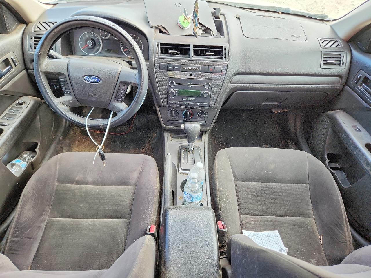 2008 Ford Fusion Se White vin: 3FAHP07128R239287
