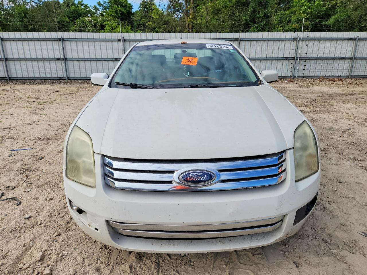 2008 Ford Fusion Se White vin: 3FAHP07128R239287