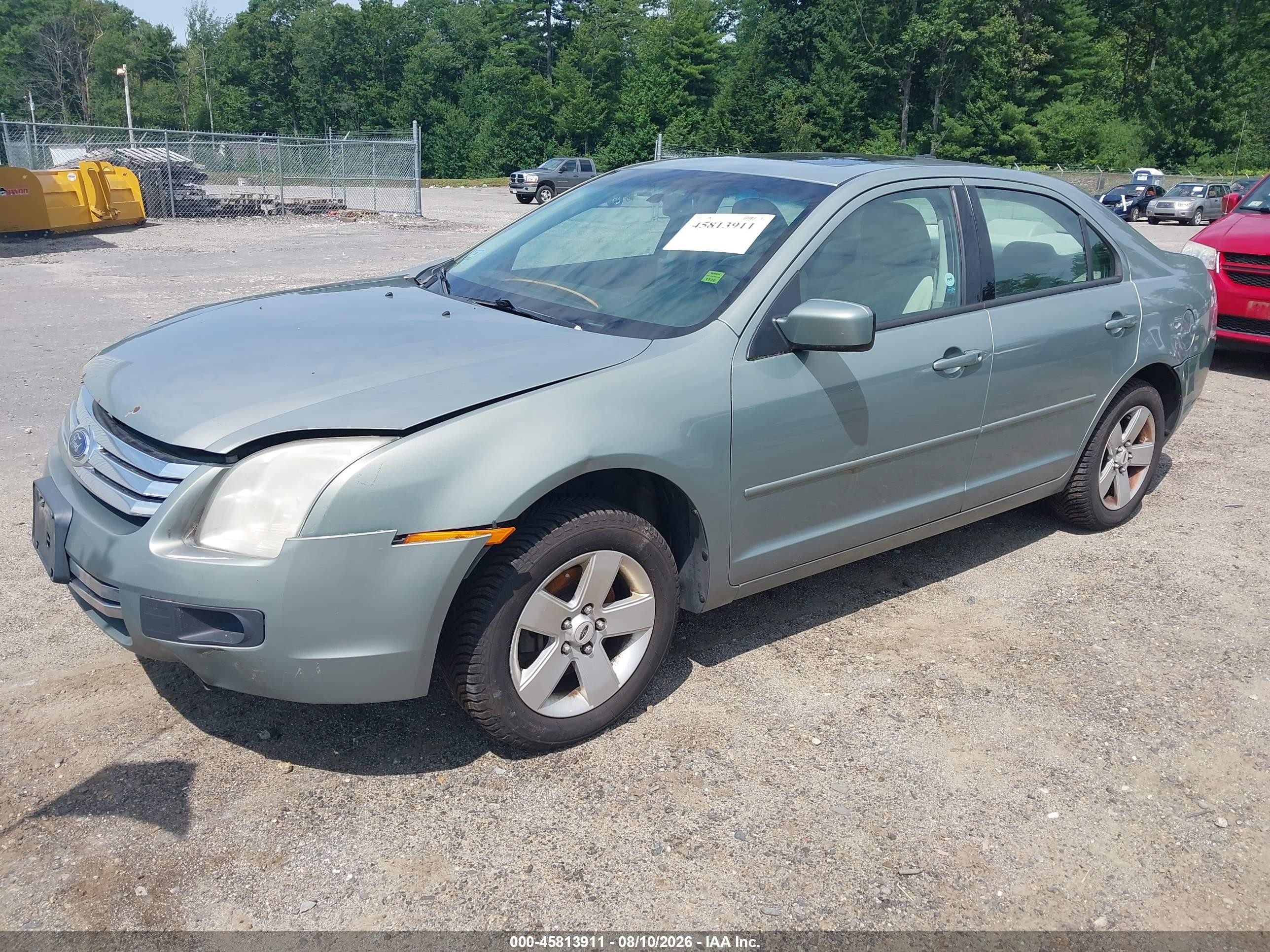 2009 Ford Fusion Se Green vin: 3FAHP07129R132743