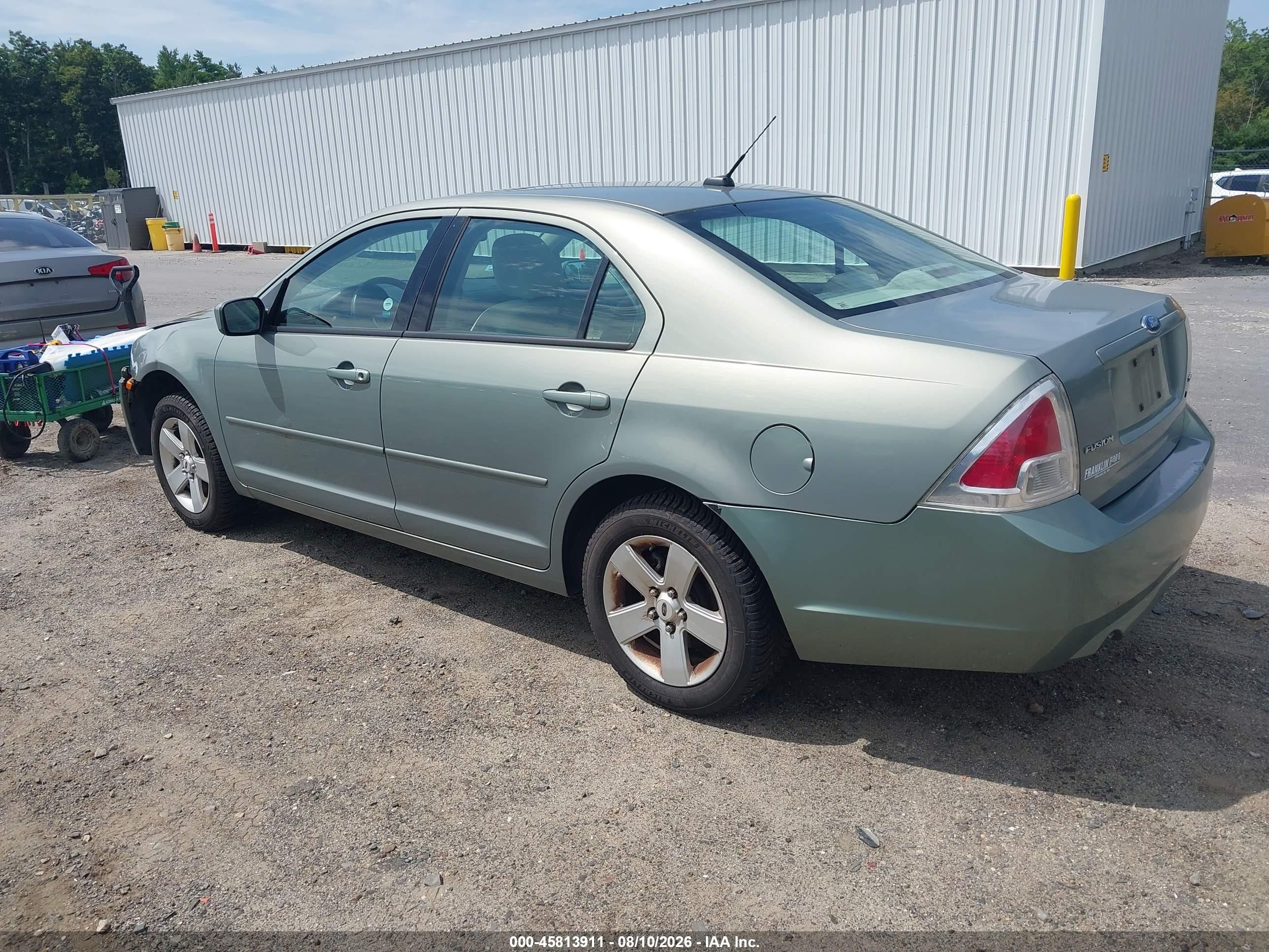 2009 Ford Fusion Se Green vin: 3FAHP07129R132743