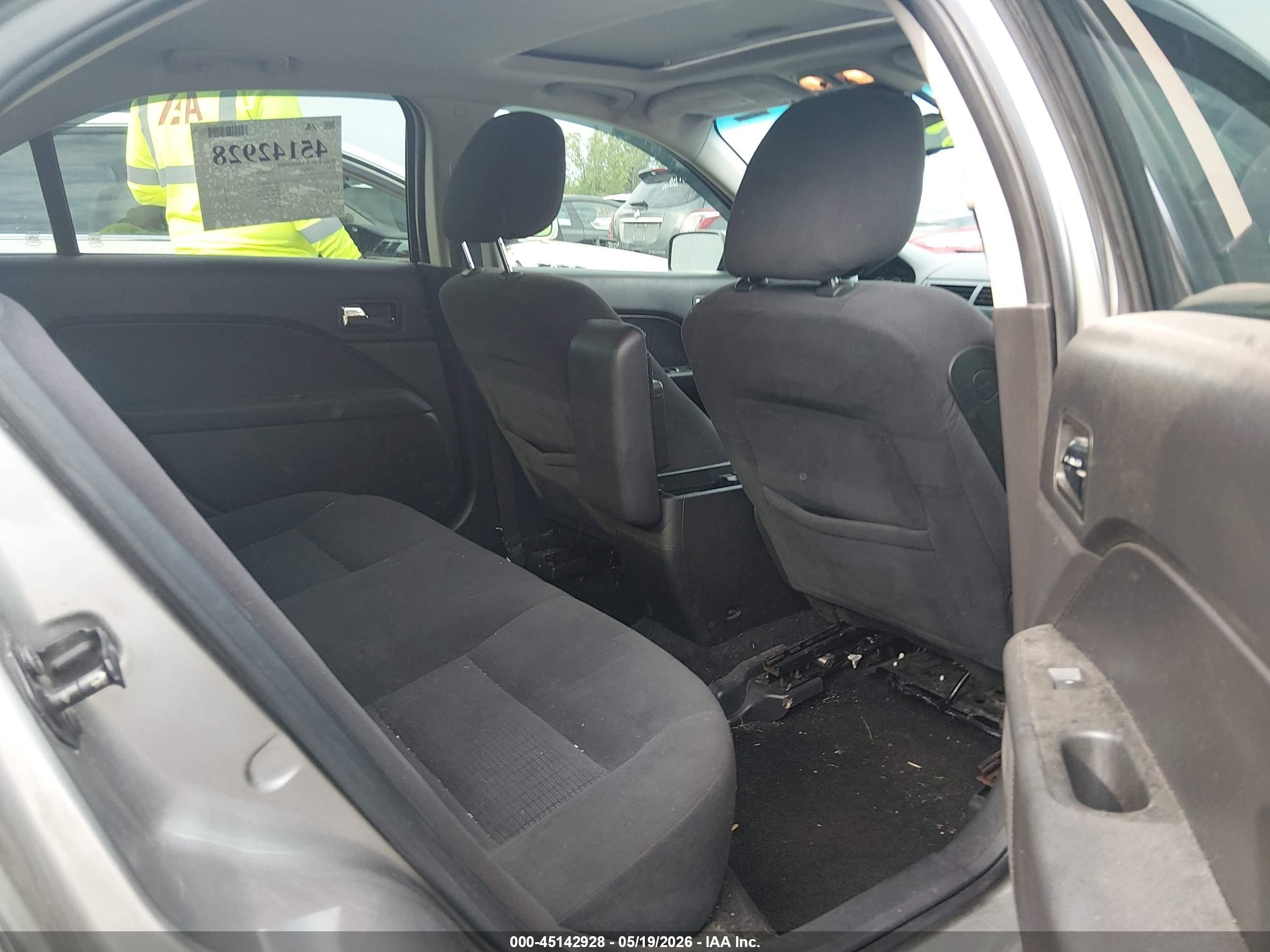 2009 Ford Fusion Se Gray vin: 3FAHP07129R135528