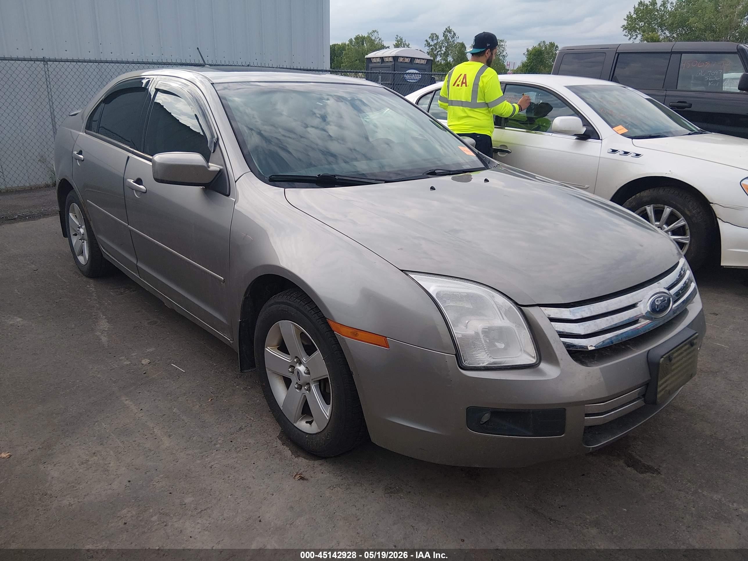 2009 Ford Fusion Se Gray vin: 3FAHP07129R135528