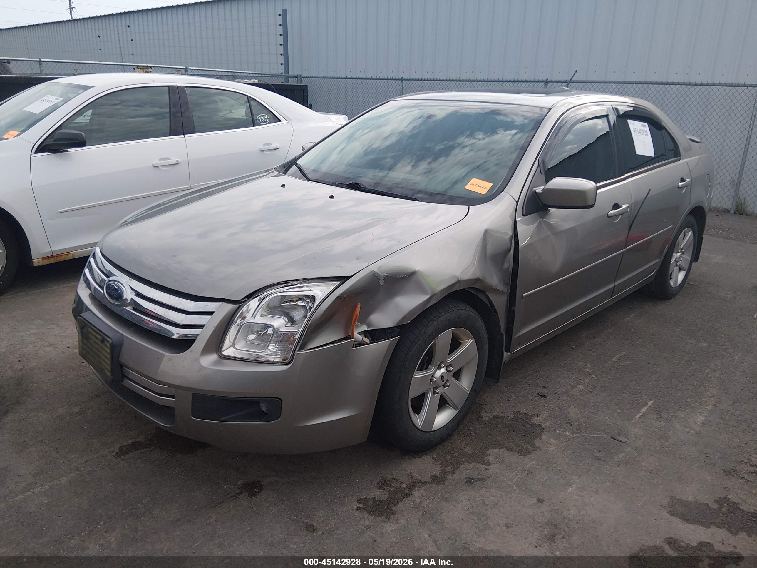 2009 Ford Fusion Se Gray vin: 3FAHP07129R135528