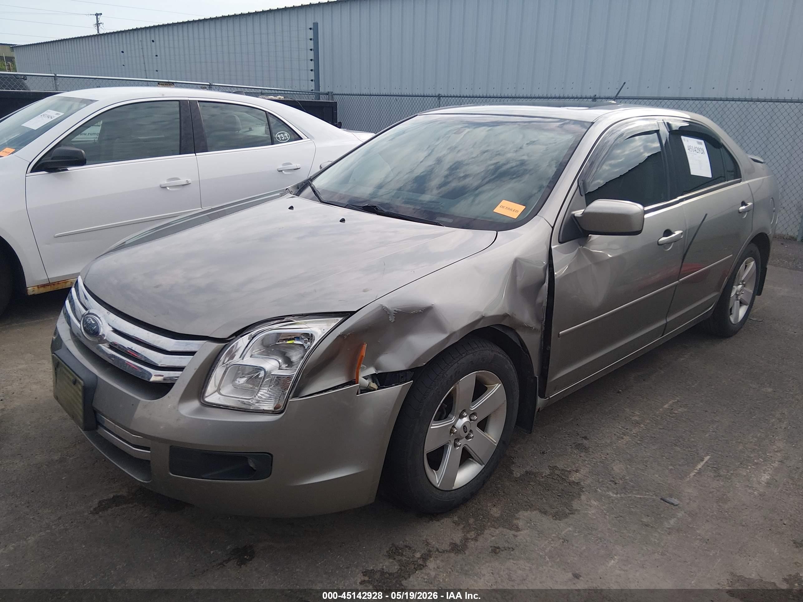 2009 Ford Fusion Se Gray vin: 3FAHP07129R135528