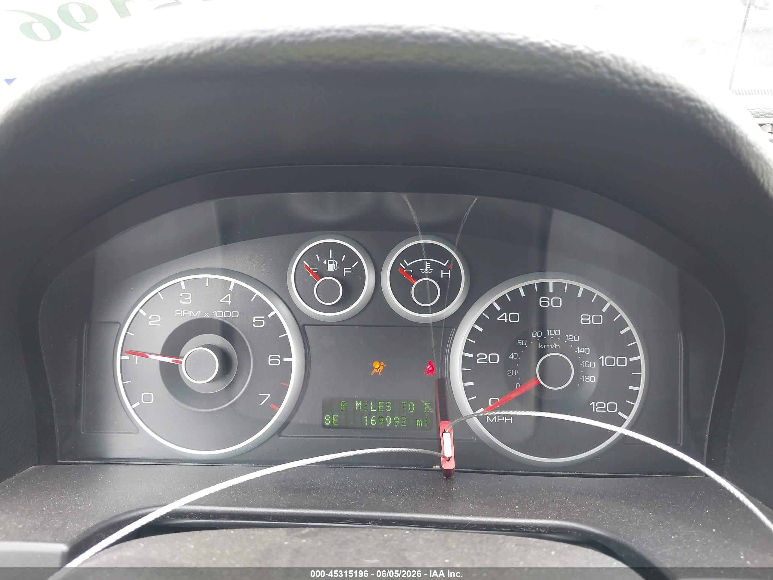2009 Ford Fusion Se Синий vin: 3FAHP07129R174684