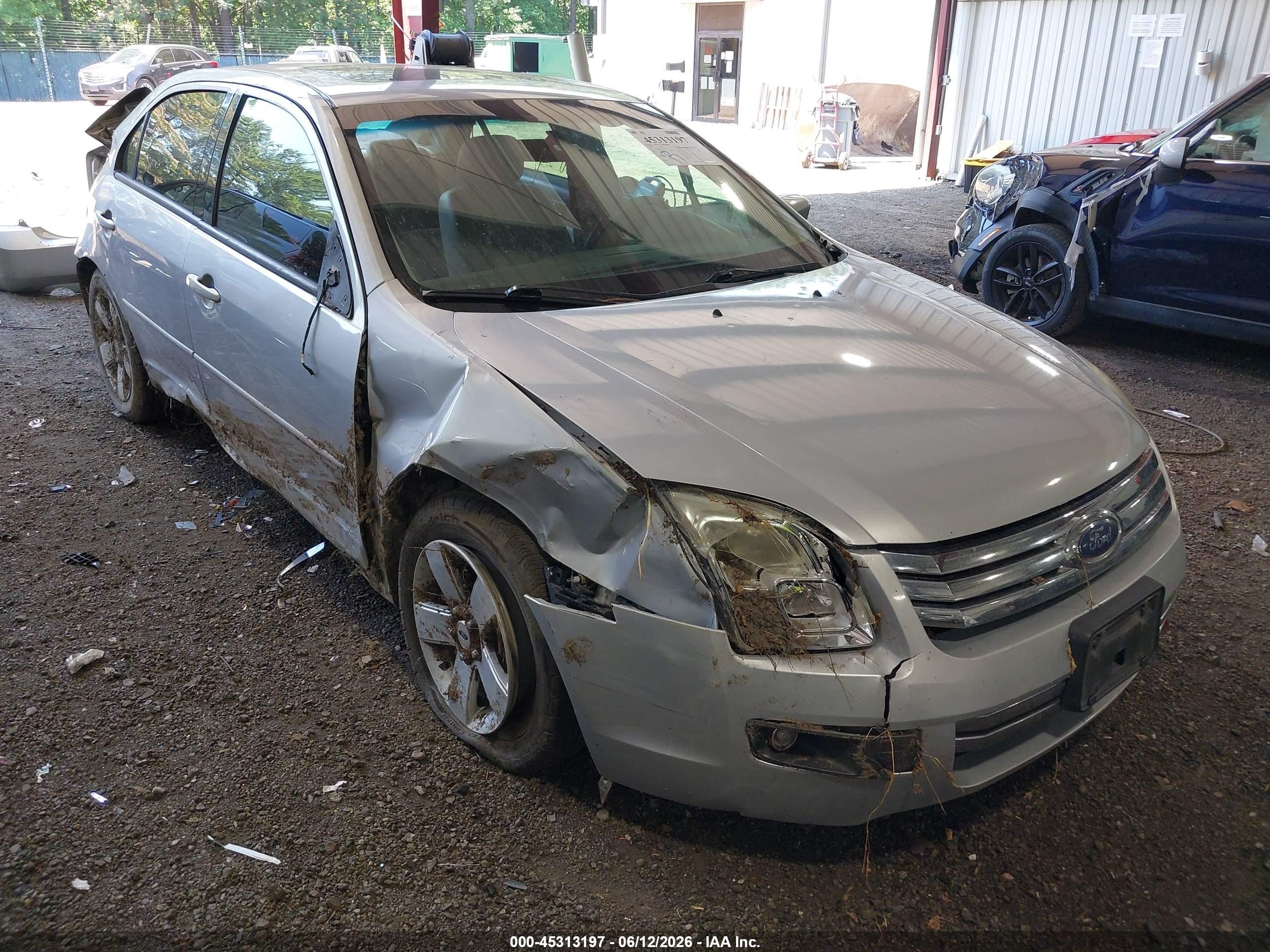 2006 Ford Fusion Se Gray vin: 3FAHP07136R246570