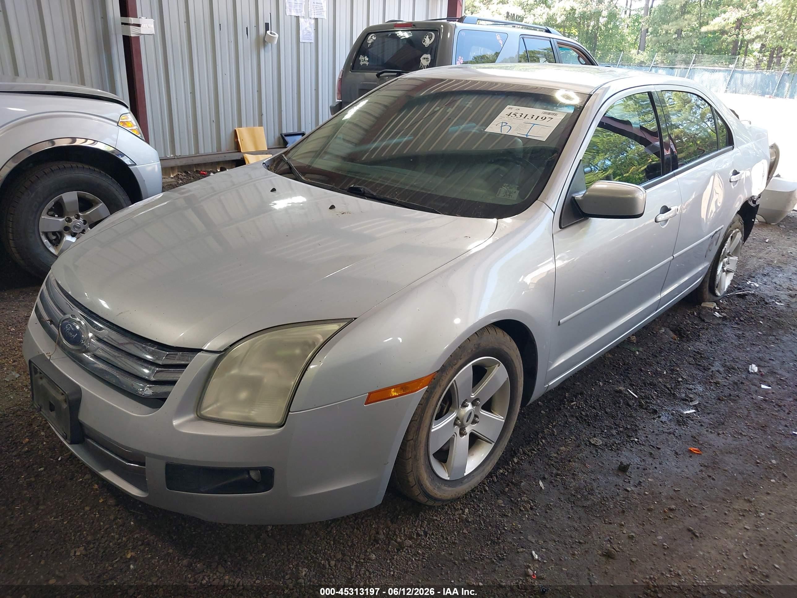 2006 Ford Fusion Se Gray vin: 3FAHP07136R246570